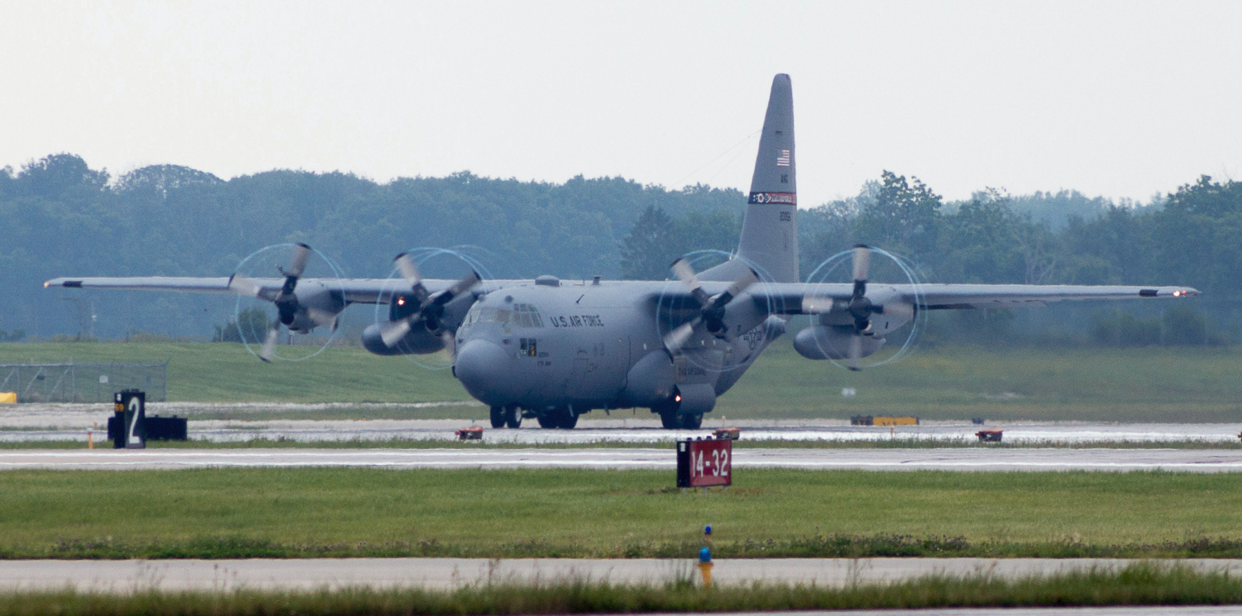 Lockheed C-130H Hercules Ohio ANG Photo