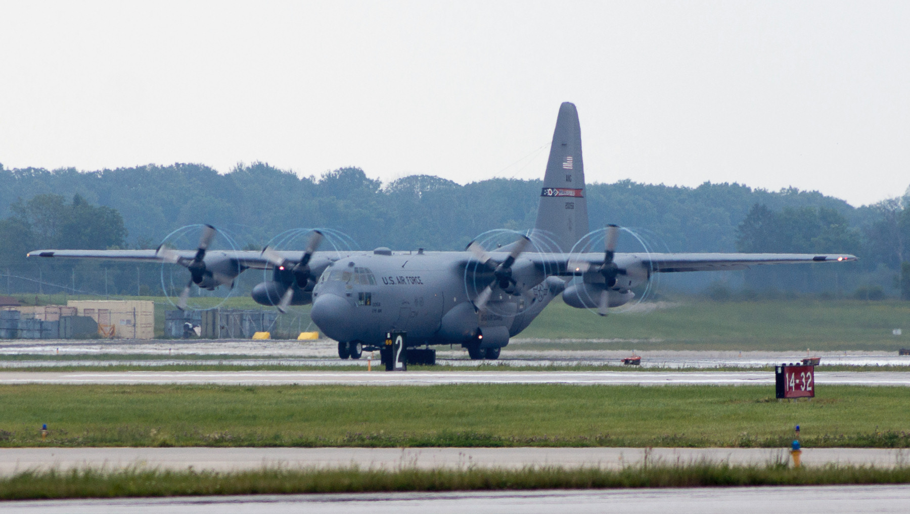 Lockheed C-130H Hercules Ohio ANG Photo