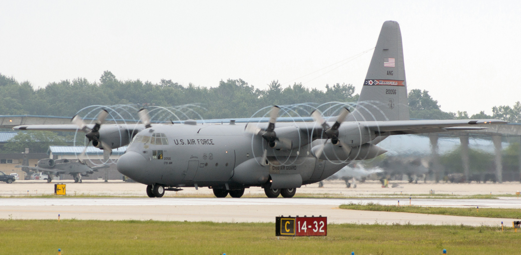Lockheed C-130H Hercules Ohio ANG Photo