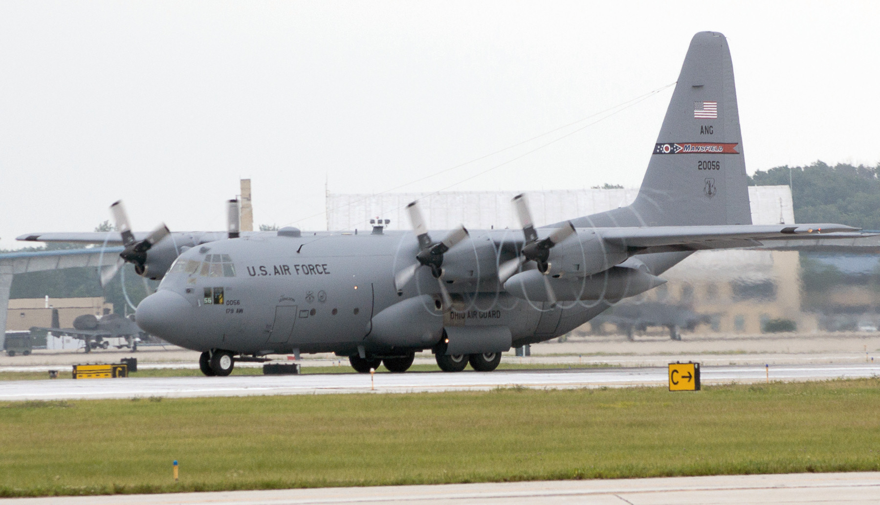 Lockheed C-130H Hercules Ohio ANG Photo