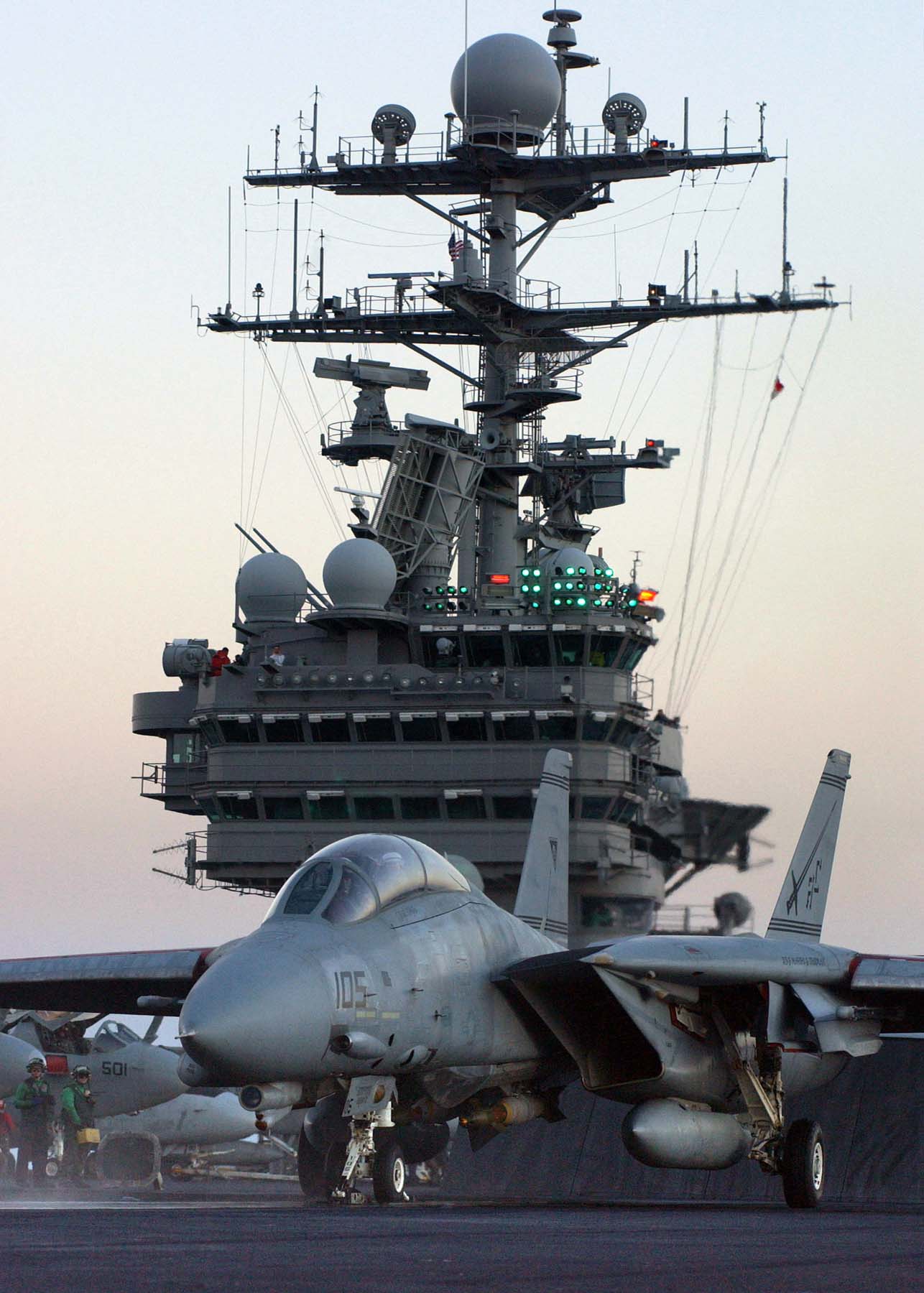 Grumman F-14B Tomcat US Navy Archives Image 041204-n-5345w-266