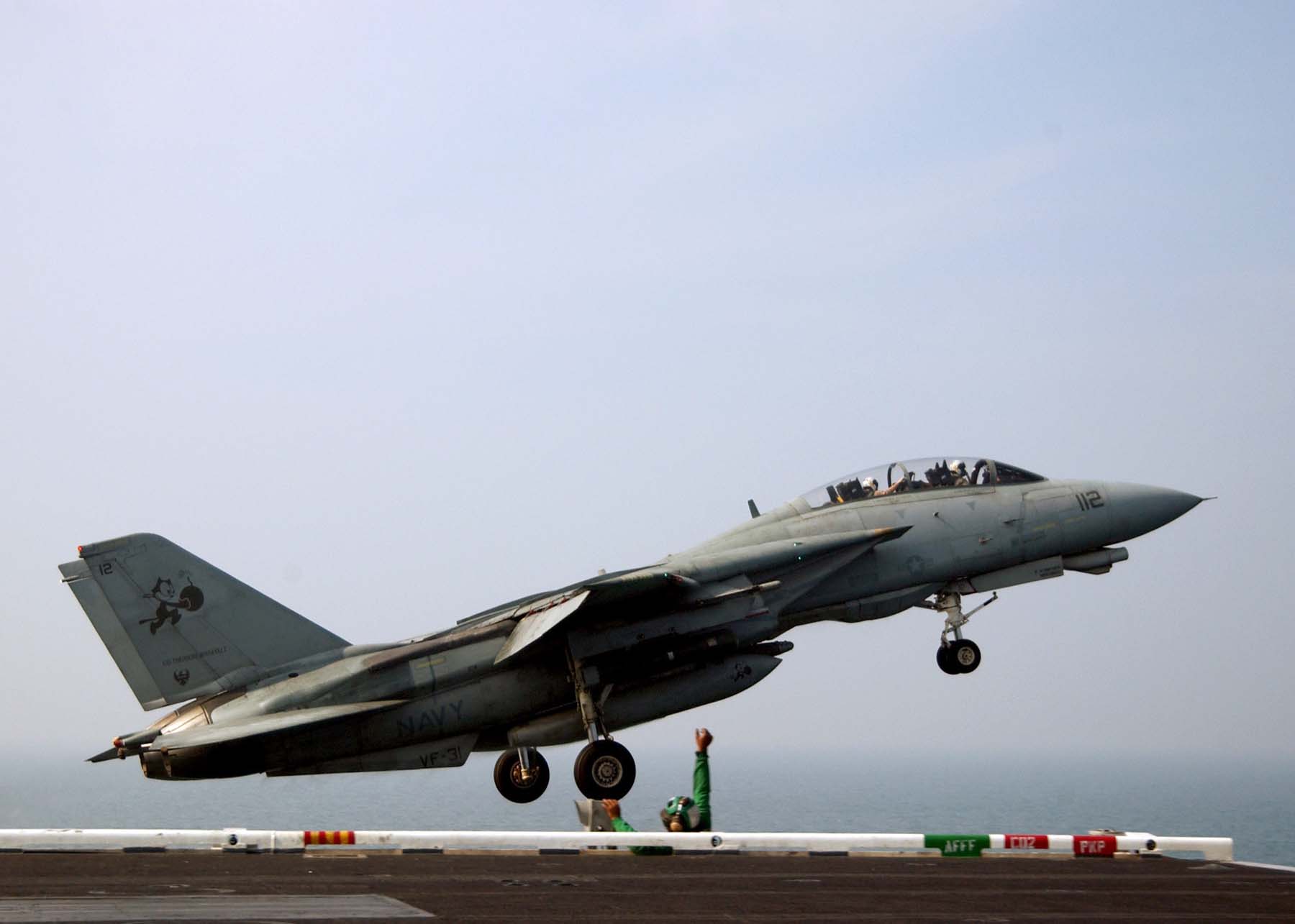 Grumman F-14D Tomcat US Navy Archives Image 051207-n-7241l-005