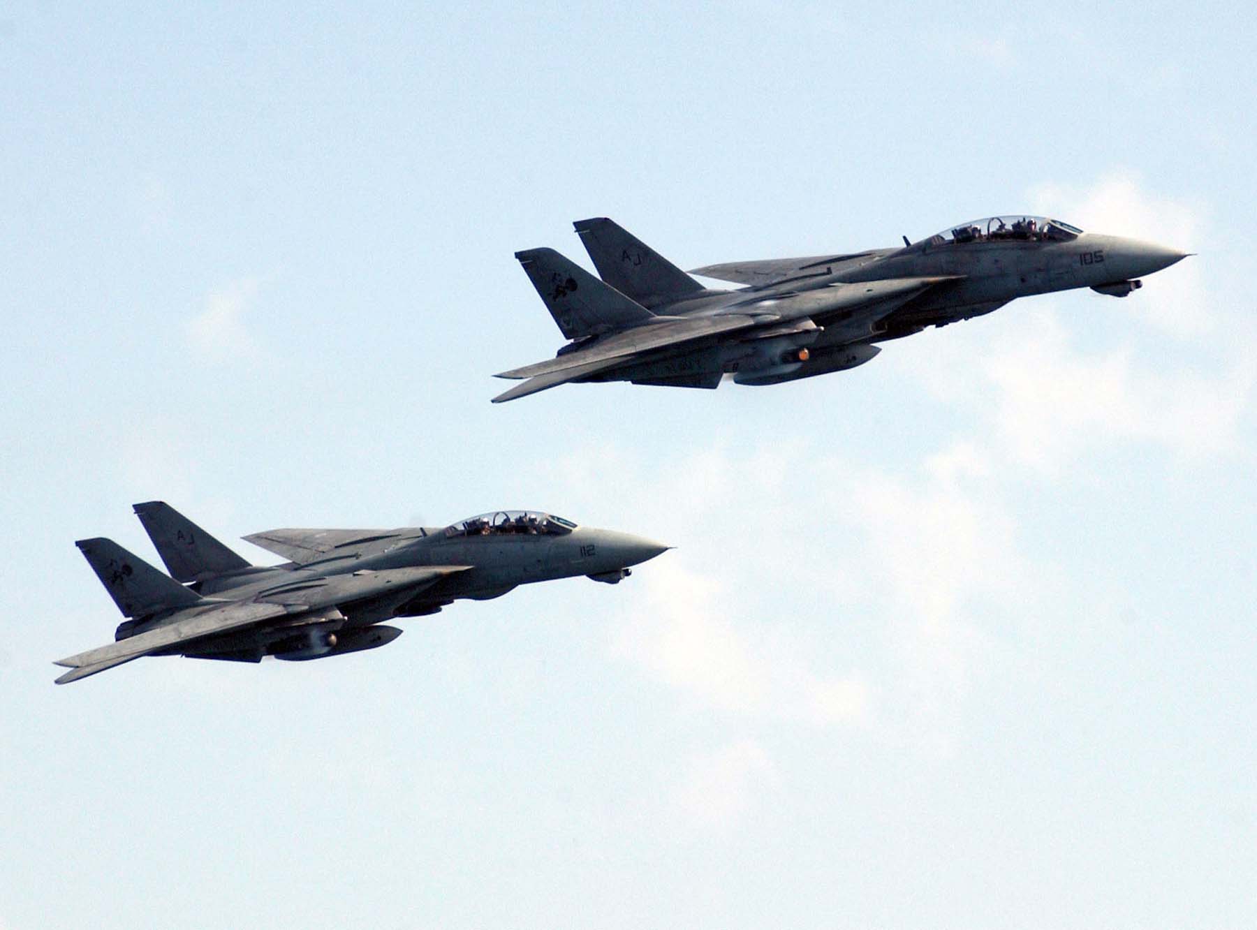 Grumman F-14D Tomcat US Navy Archives Image 060112-n-7241l-009