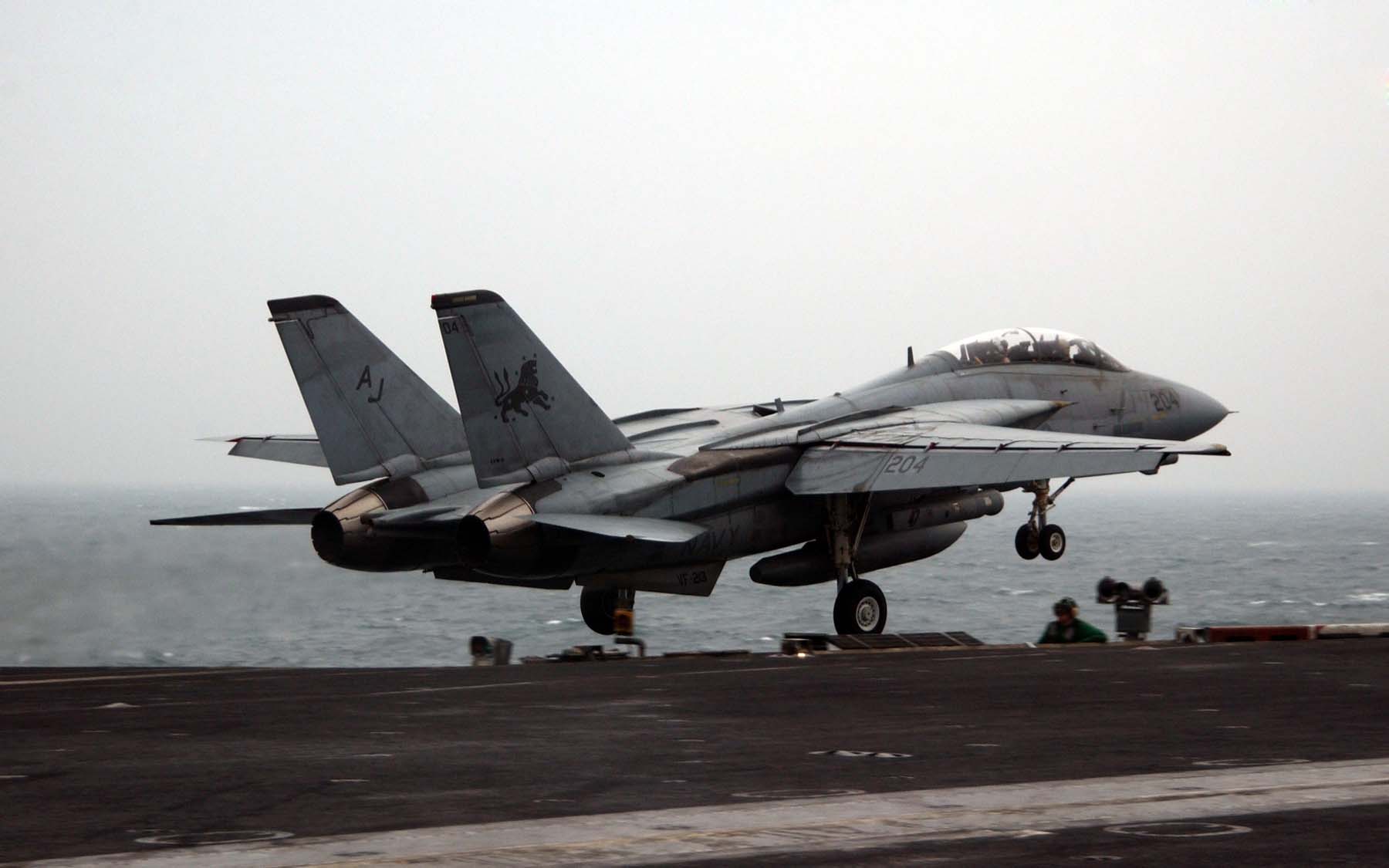 Grumman F-14D Tomcat US Navy Archives Image 060127-n-7241l-008