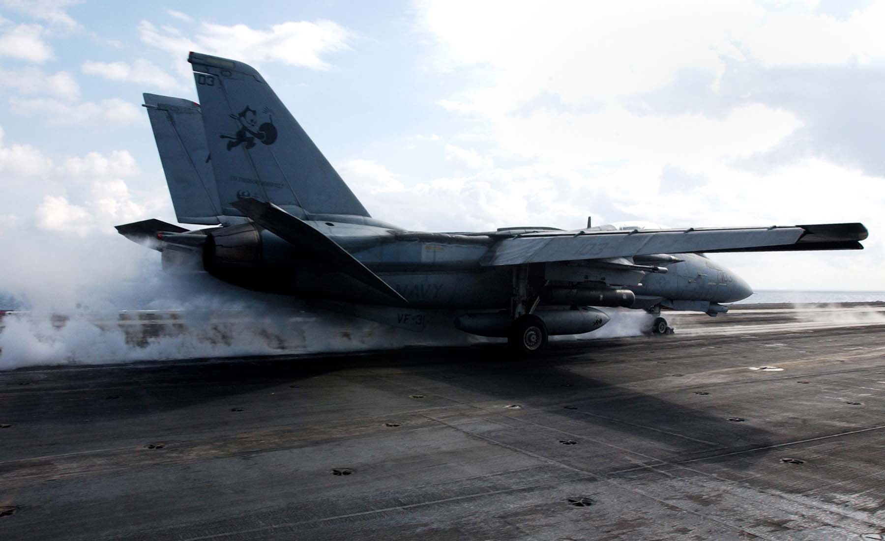Grumman F-14D Tomcat US Navy Archives Image 060227-n-9362d-008