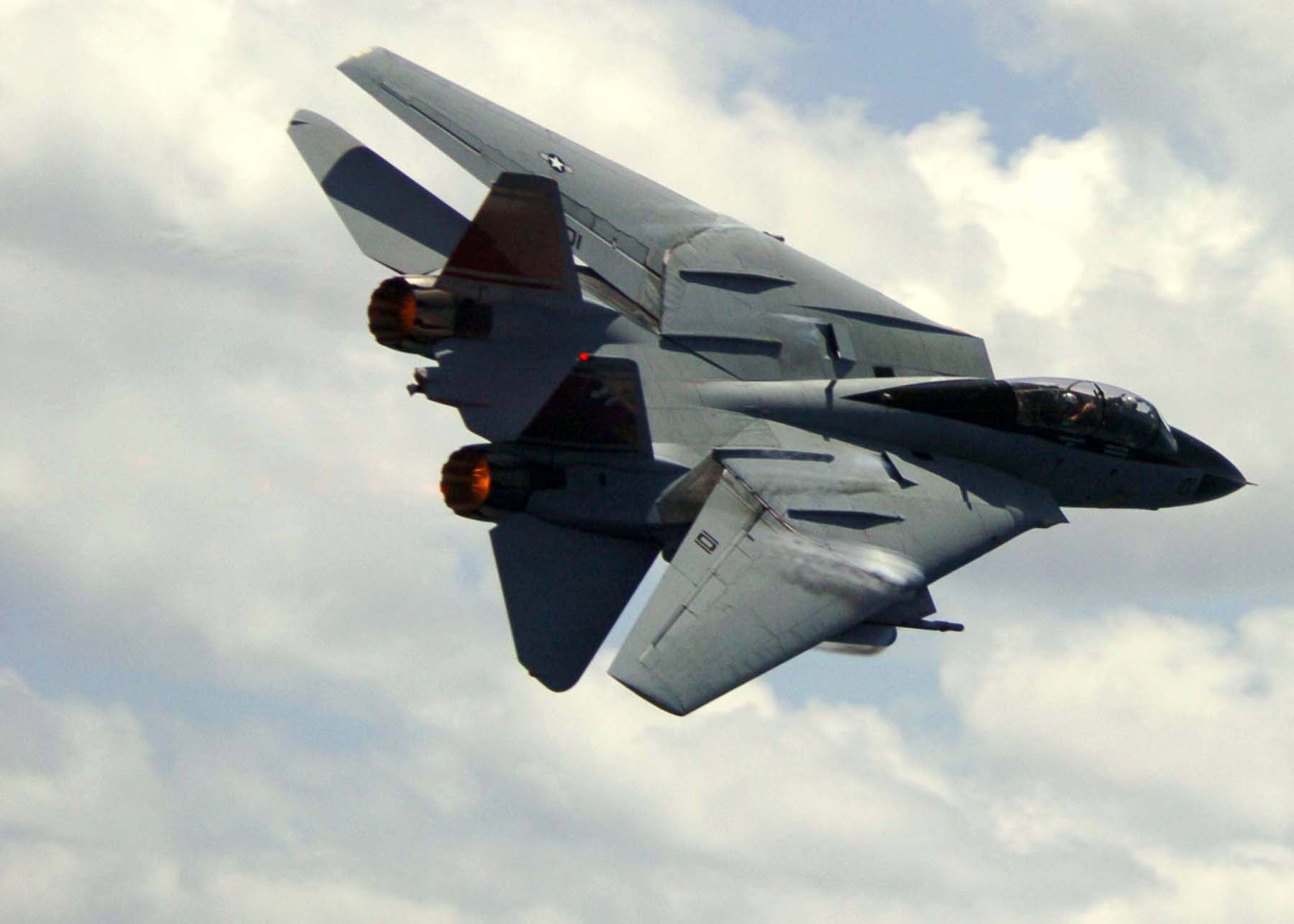 Grumman F-14D Tomcat US Navy Archives Image 060619-n-7359l-003