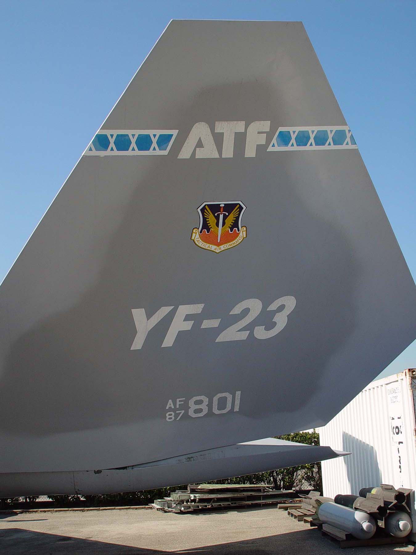 Northrop YF-23 Black Widow II WMF Photo Walk Around Image 22