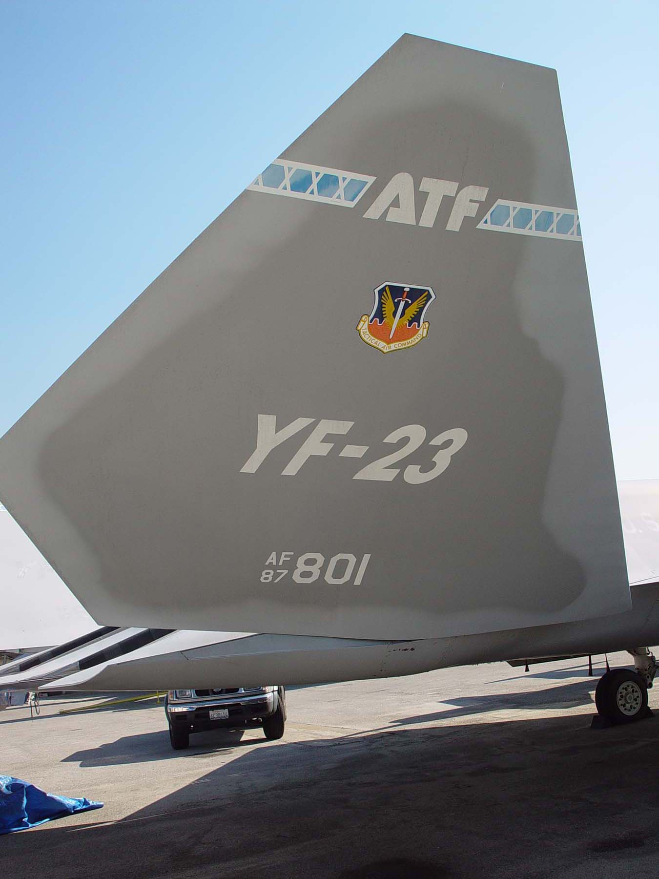 Northrop YF-23 Black Widow II WMF Photo Walk Around Image 24