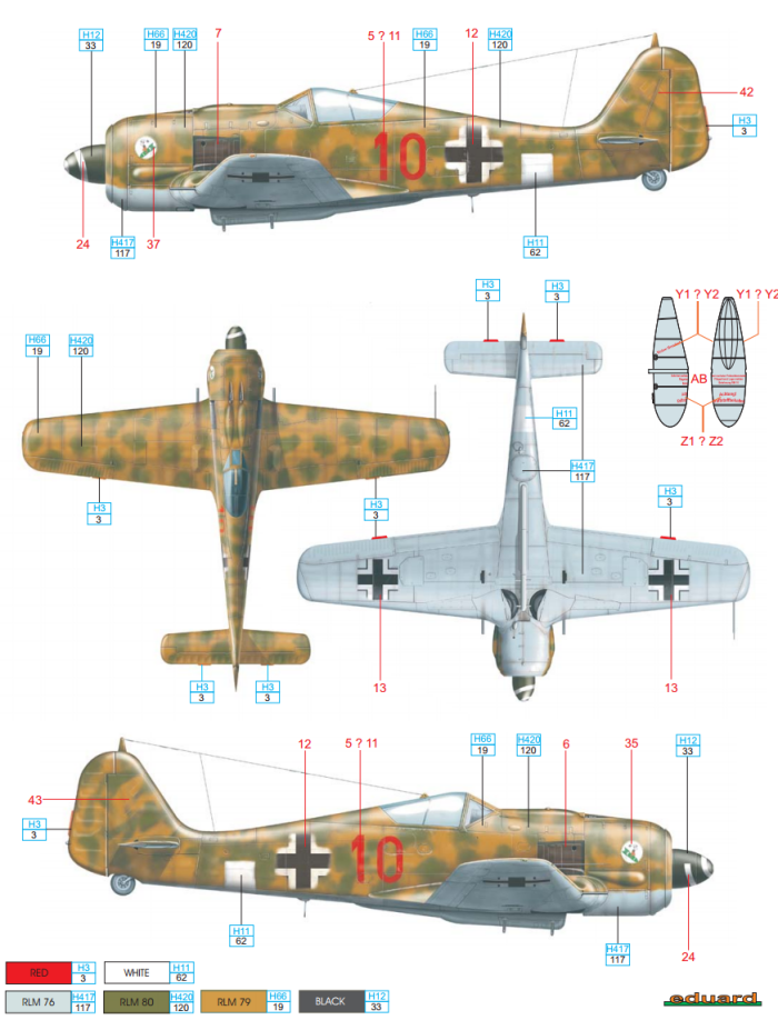 Fw 190F-8 SG 4 Color Profile