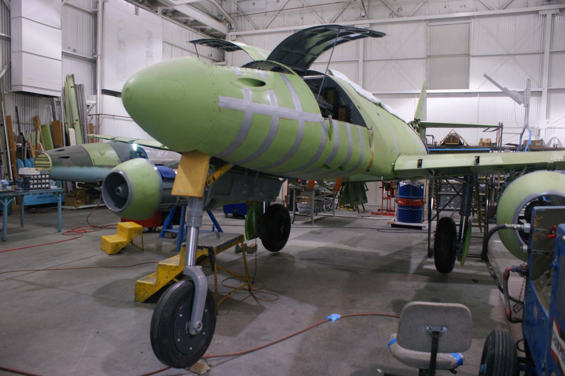 Me 262A-1c Schwalbe Construction Photo Walk Around Image