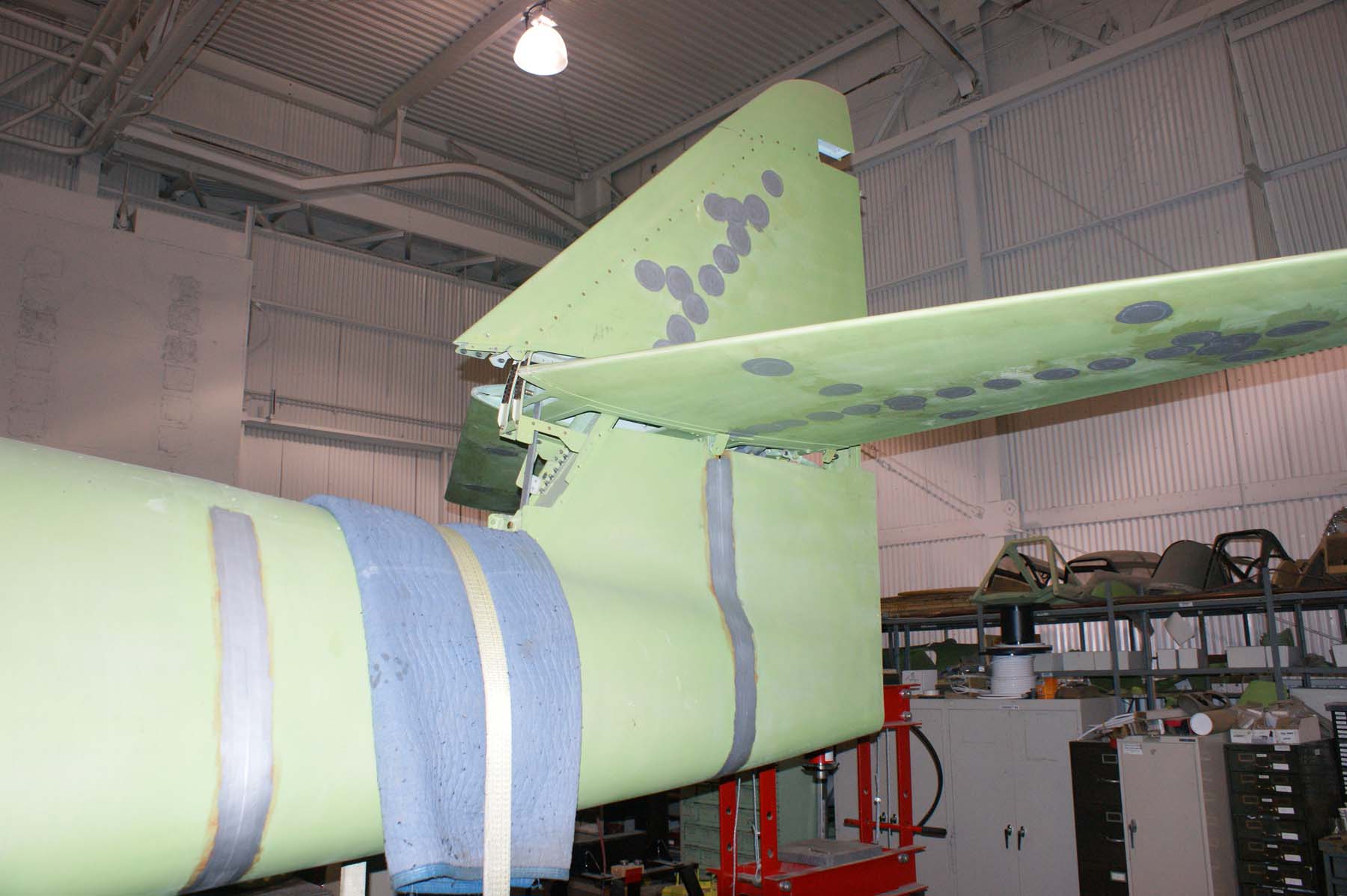 Me 262A-1c Schwalbe Construction Photo Walk Around Image