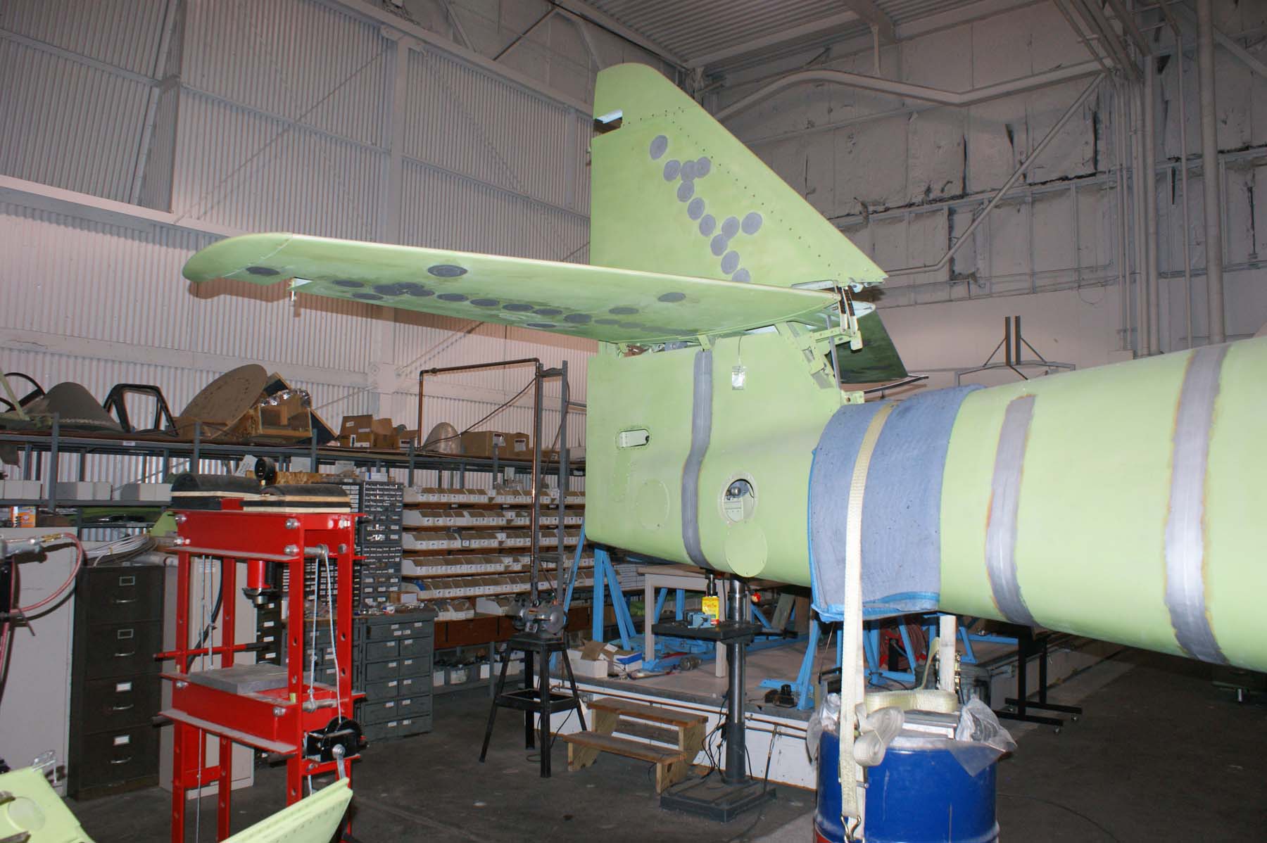 Me 262A-1c Schwalbe Construction Photo Walk Around Image