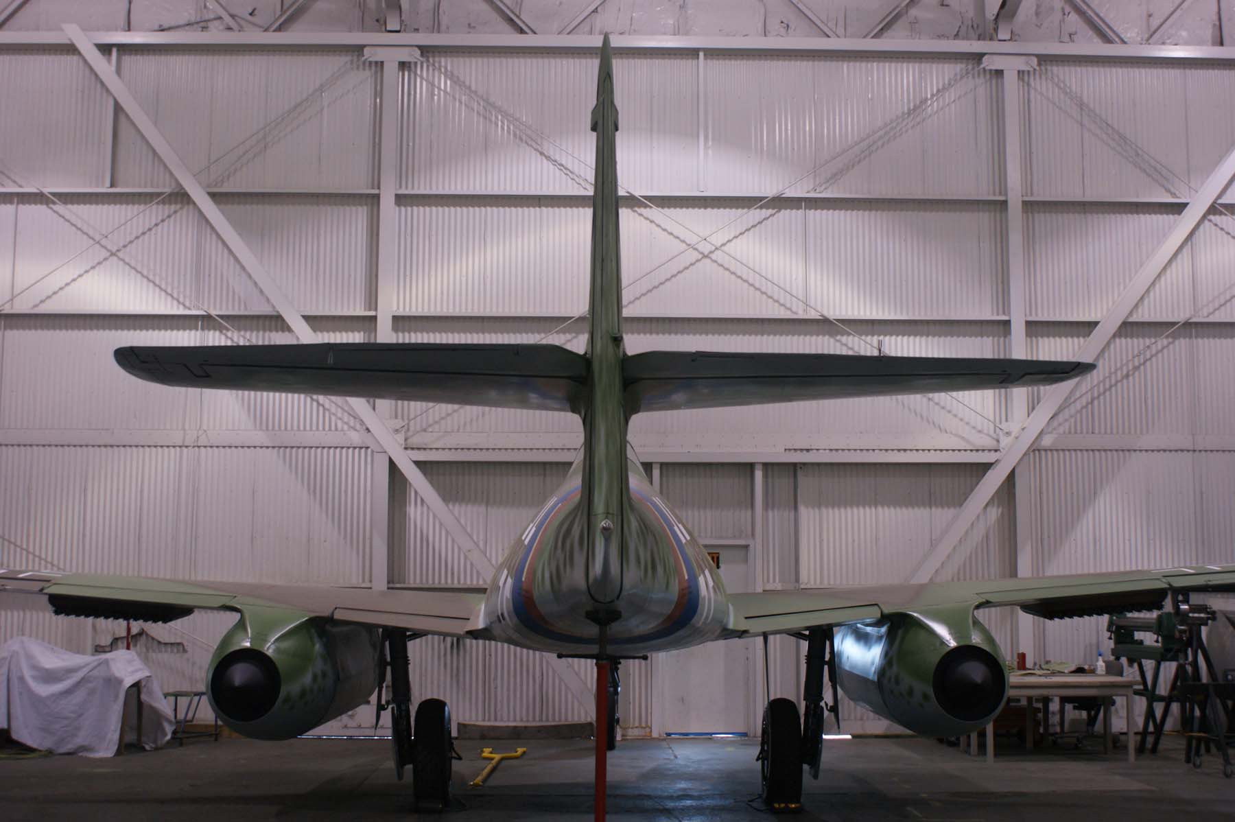 Me 262A-1c Schwalbe Yellow 5 Photo Walk Around Image