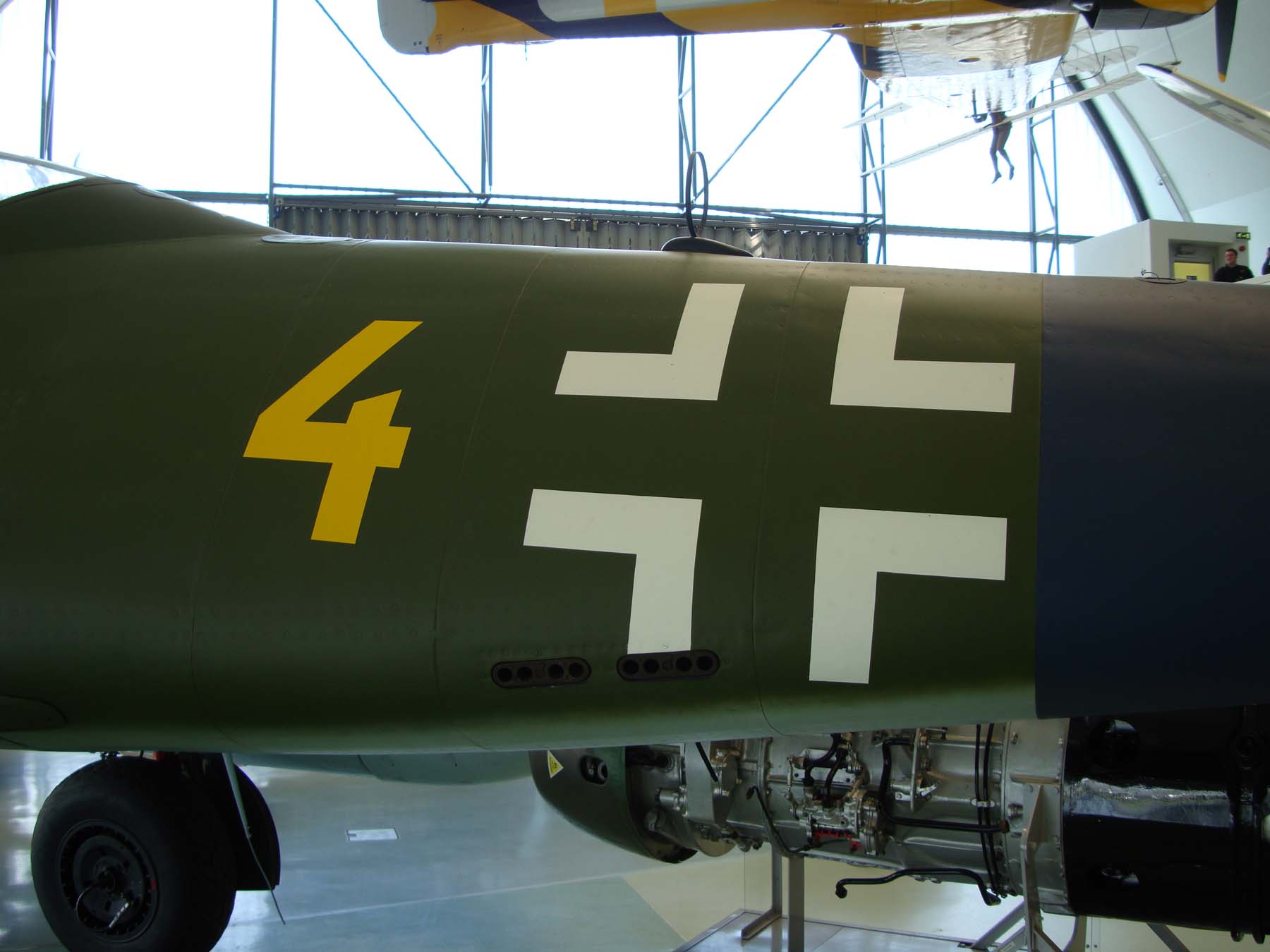 Me 262A-1a Schwalbe at the RAF Museum at Hendon Photo Walk Around Image
