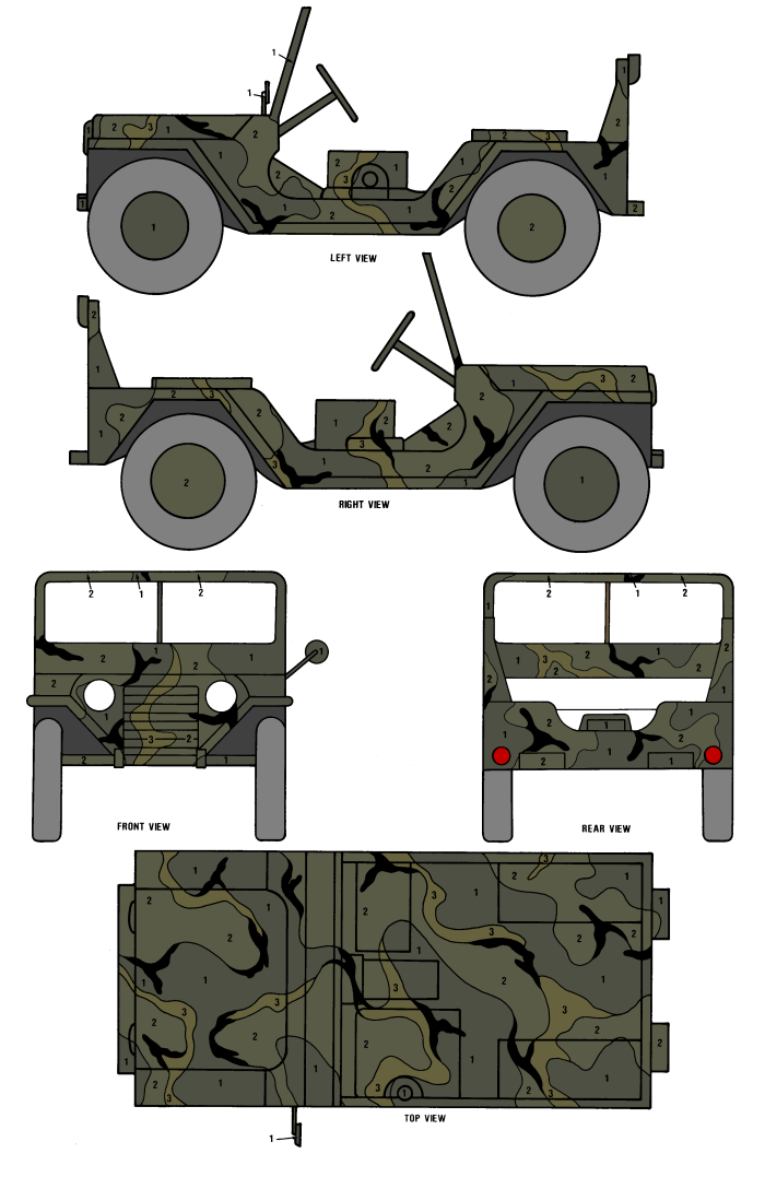 M151 Mutt MERDC Tropical Verdant