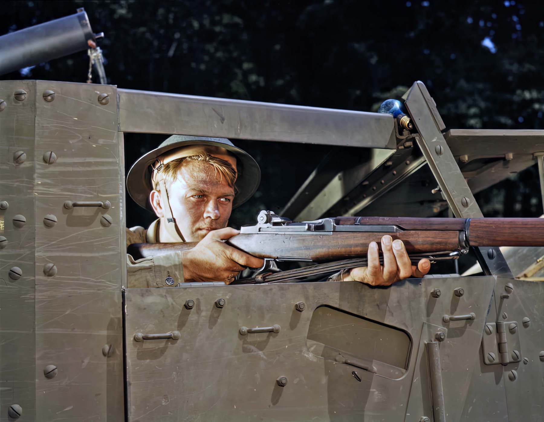 National Archives M3 Halftrack Photo 003