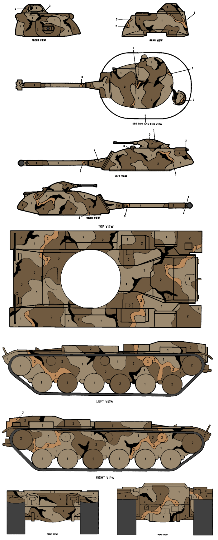 M48 Patton MERDC Gray Desert