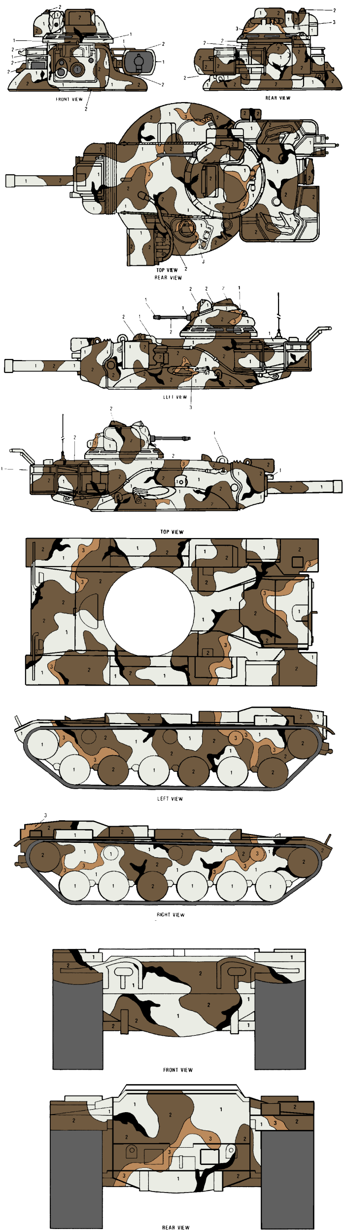 M60A2 Starship MERDC Snow w/Open Terrain