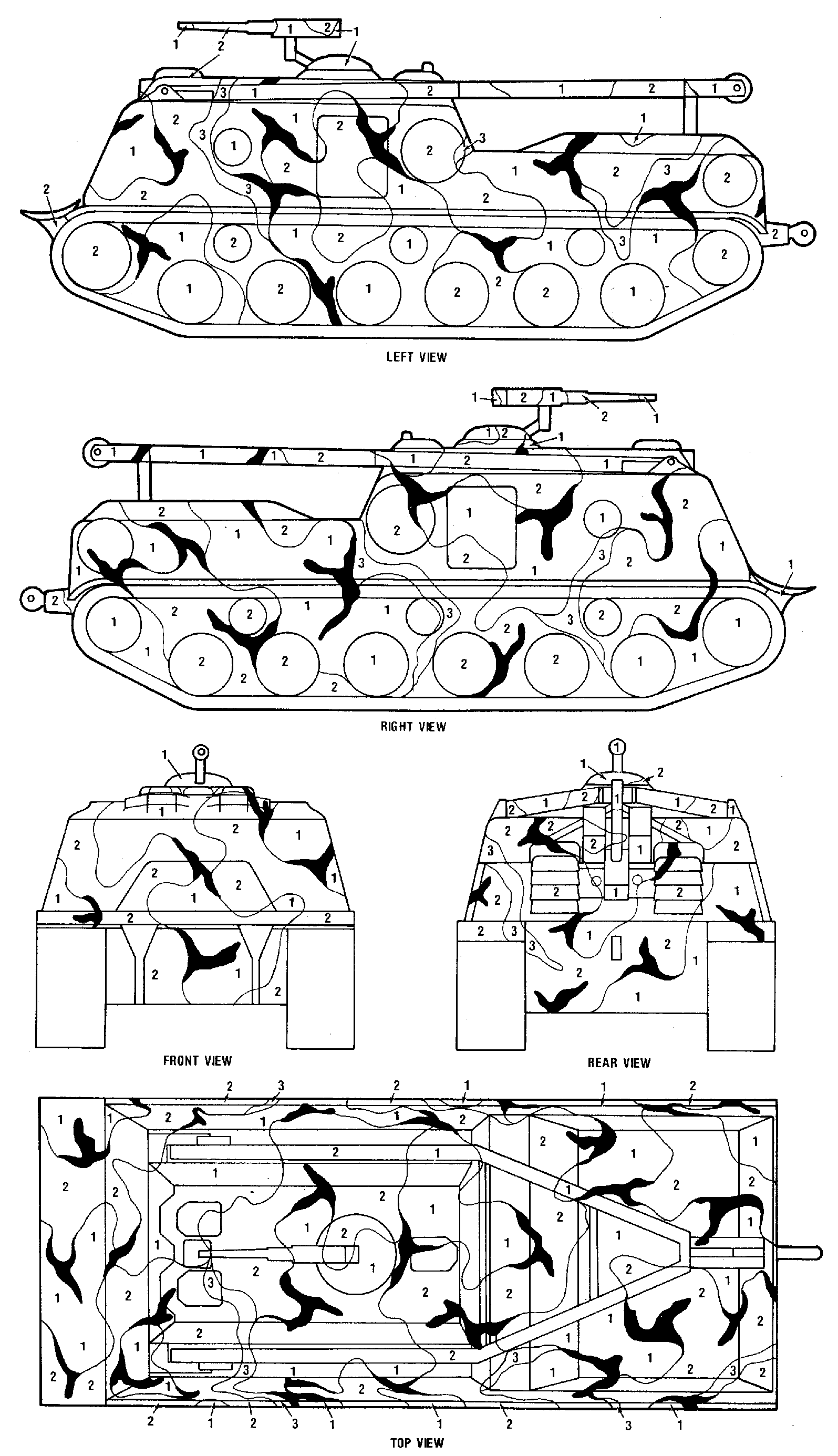 M88 ARV MERDC Red Desert Camouflage Color Profile