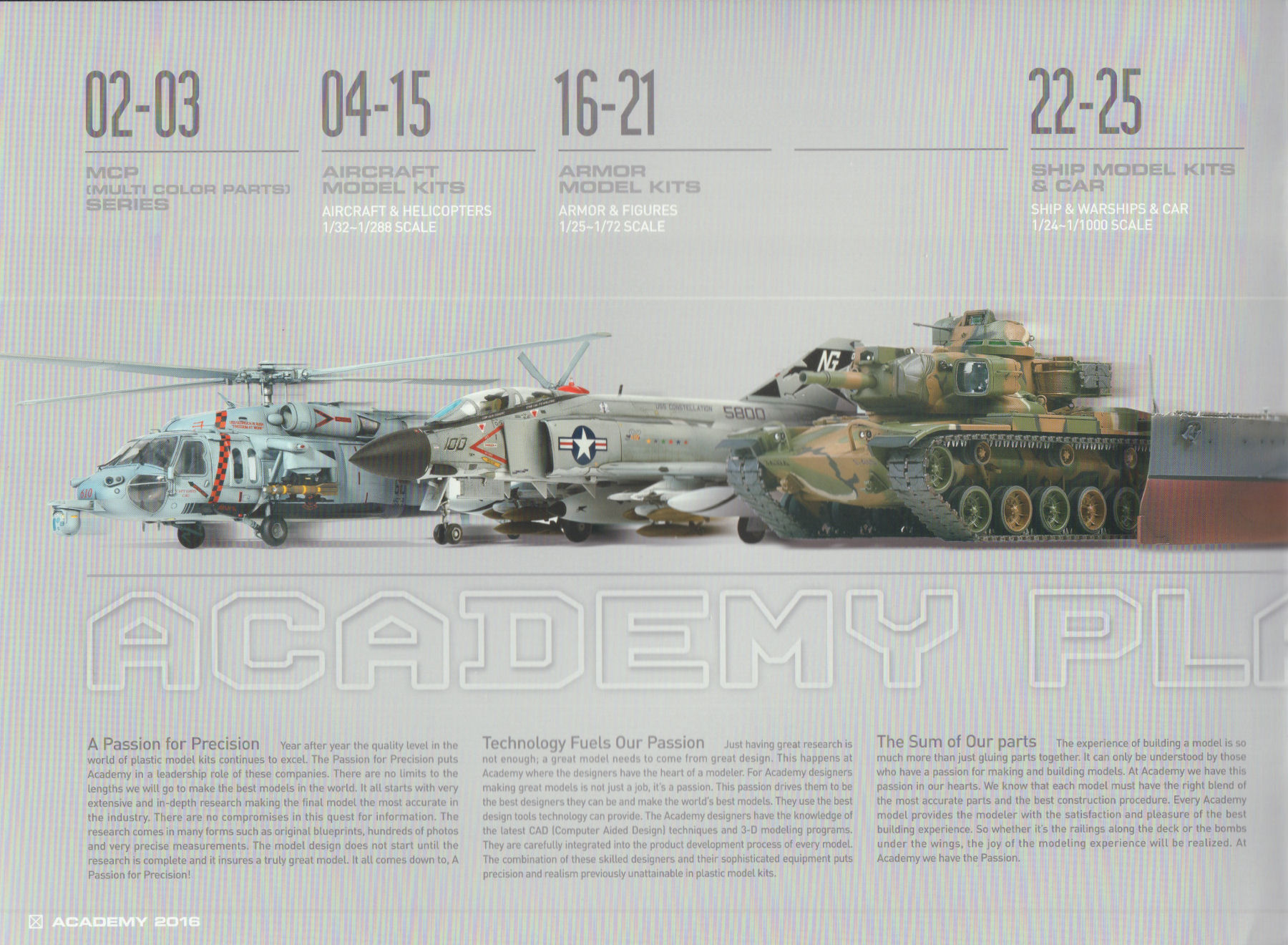 Academy 2016/2017 Catalog Page 2