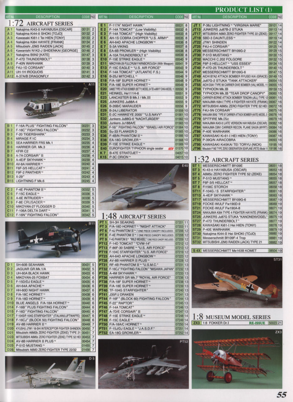 Hasegawa 2013/2014 Catalog Page 57
