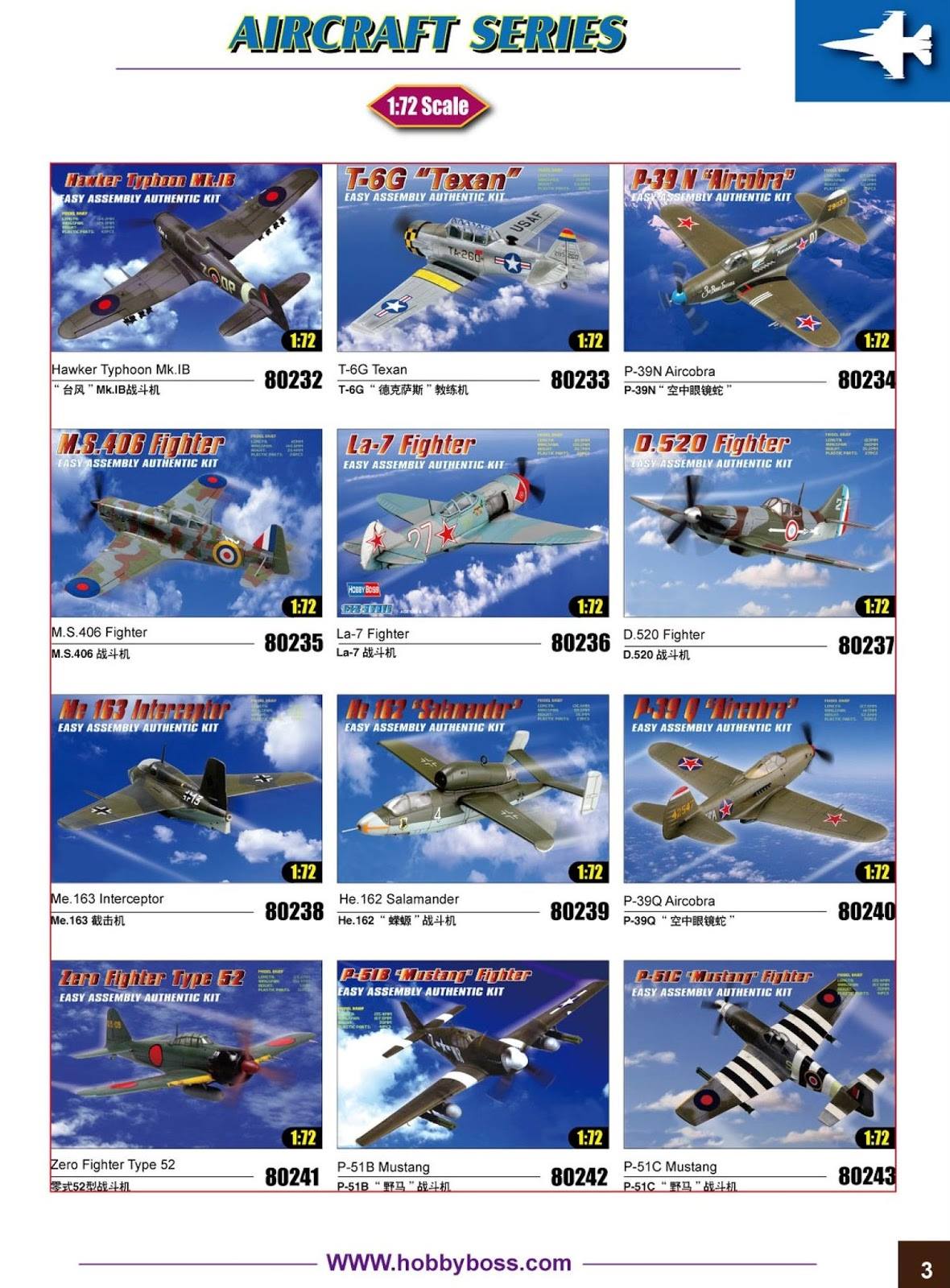 HobbyBoss 2017 Catalog Page 1