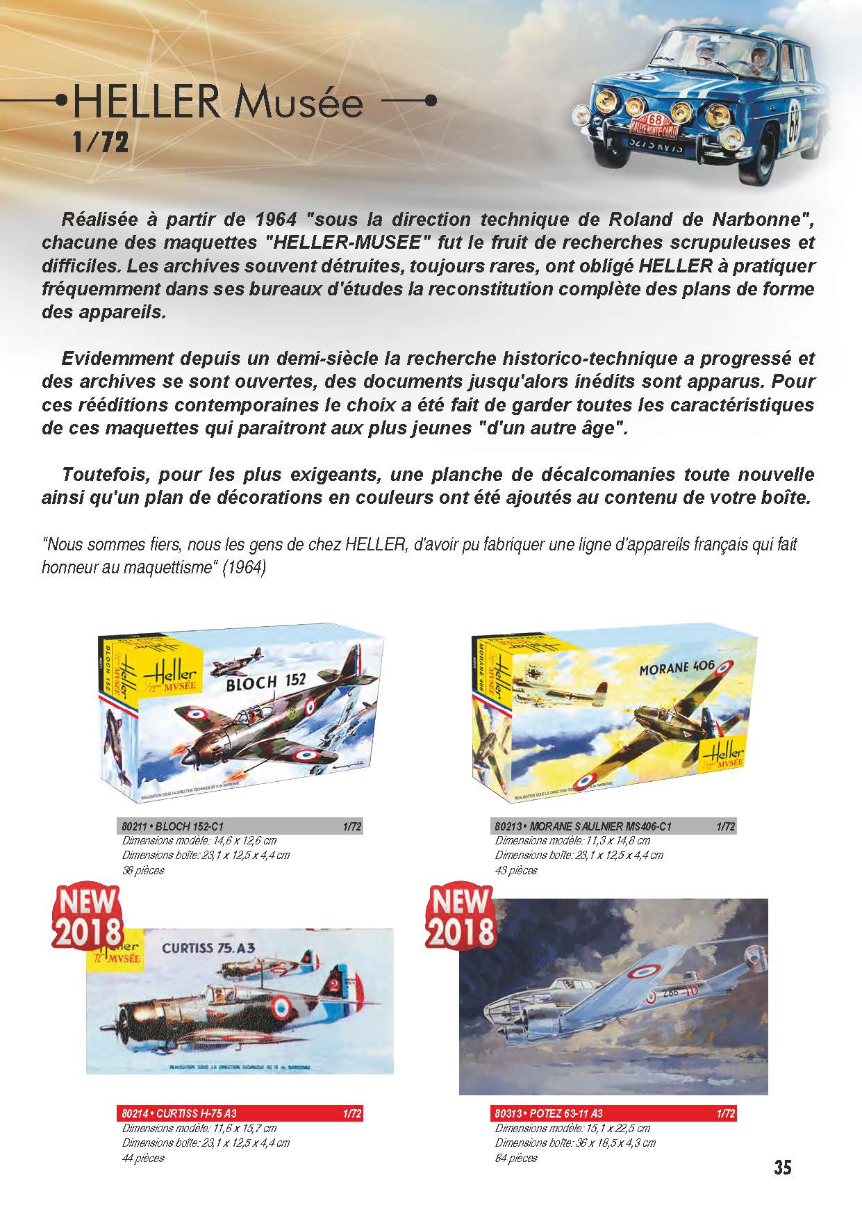 Heller 2018 Catalog Page 35
