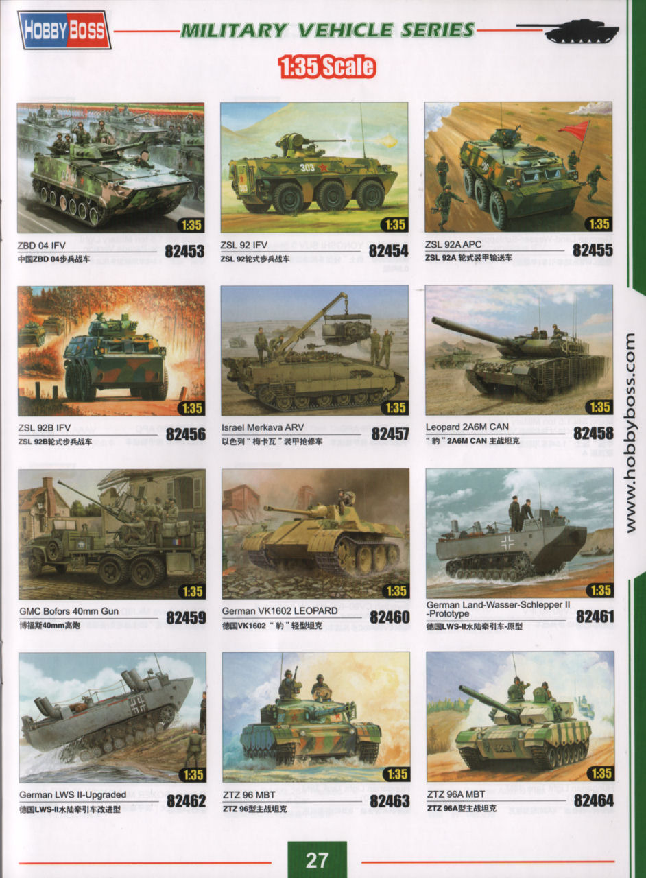 HobbyBoss 2013/2014 Catalog Page 29