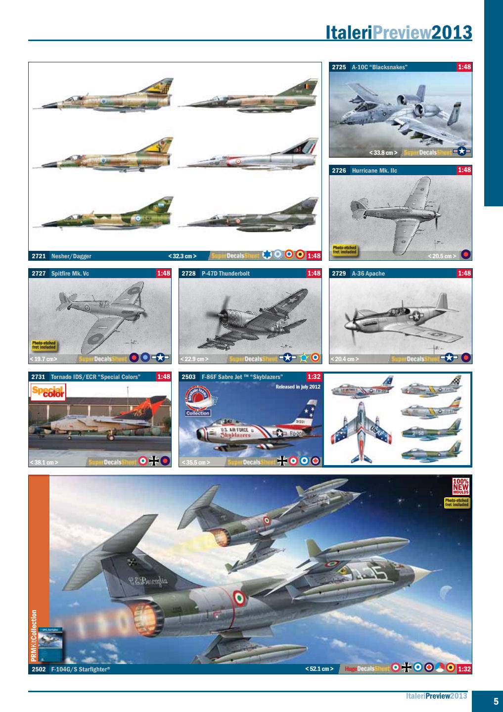 Italeri 2013 Catalog Page 5
