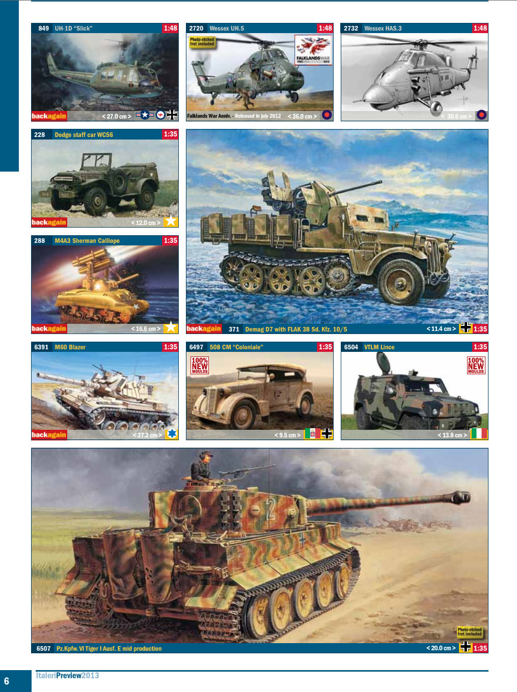 Italeri 2013 Catalog Page 6
