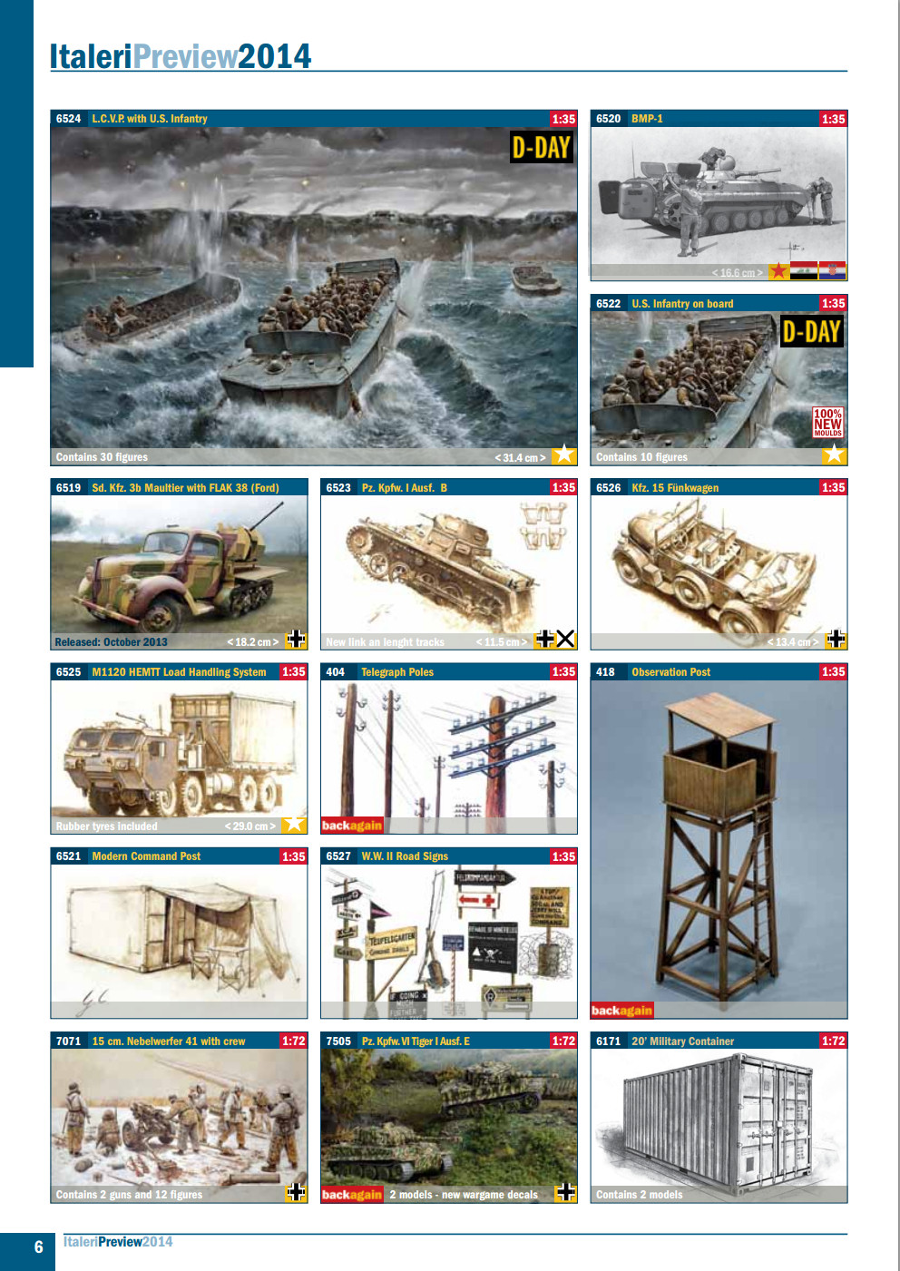 Italeri 2014 Catalog Page 6