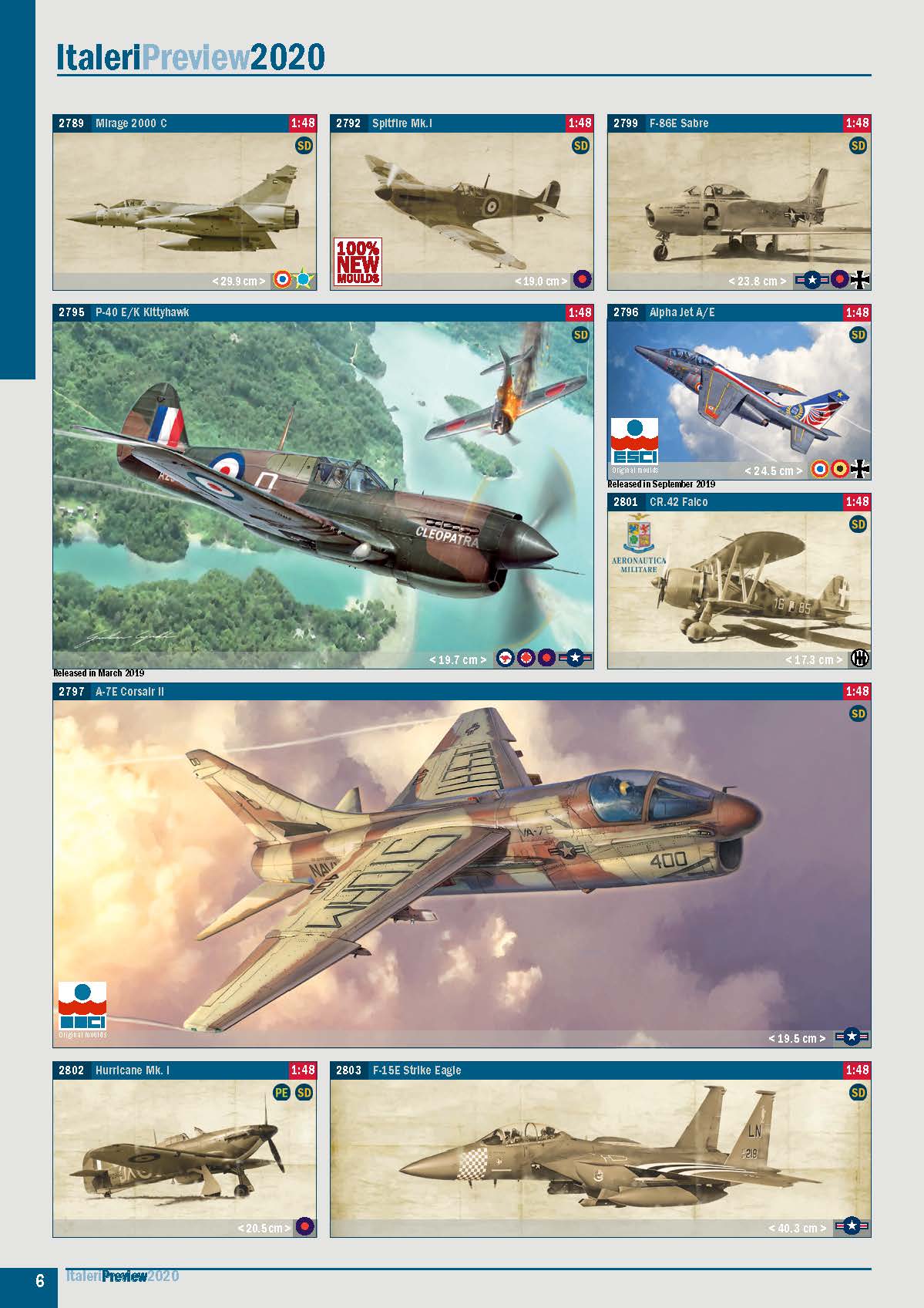 Italeri 2020 Preview Catalog Page 6