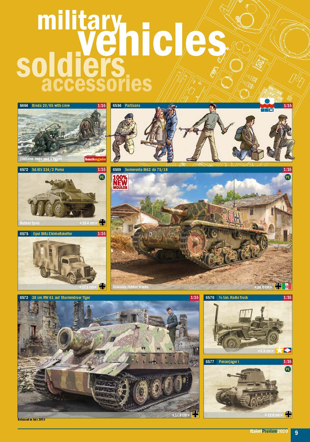 Italeri 2020 Preview Catalog Page 9