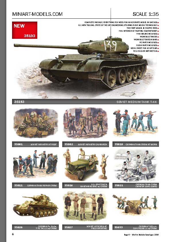 MiniArt 2016 Catalog Page 6