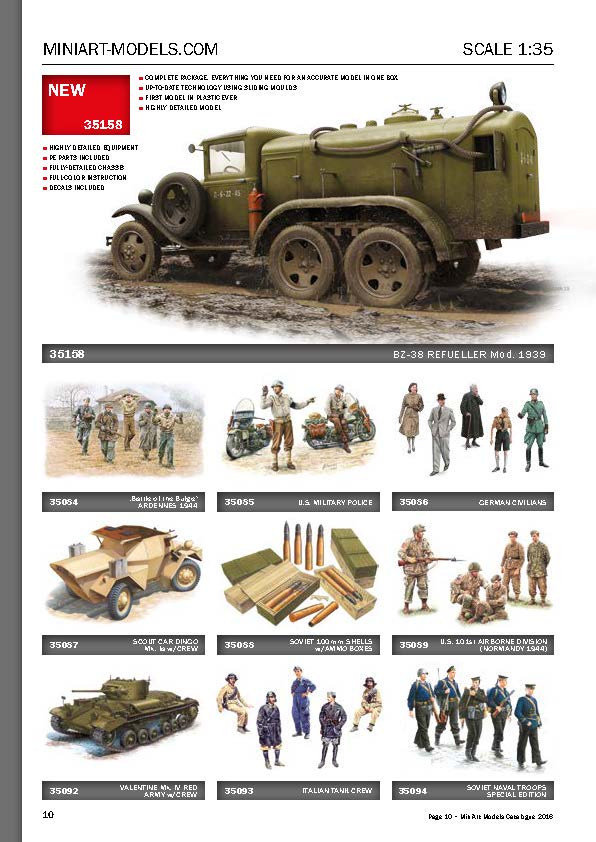 MiniArt 2016 Catalog Page 10