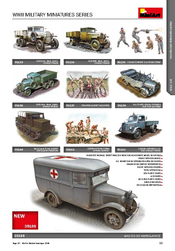 MiniArt 2016 Catalog Page 13
