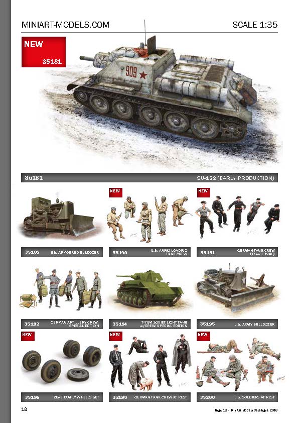 MiniArt 2016 Catalog Page 18