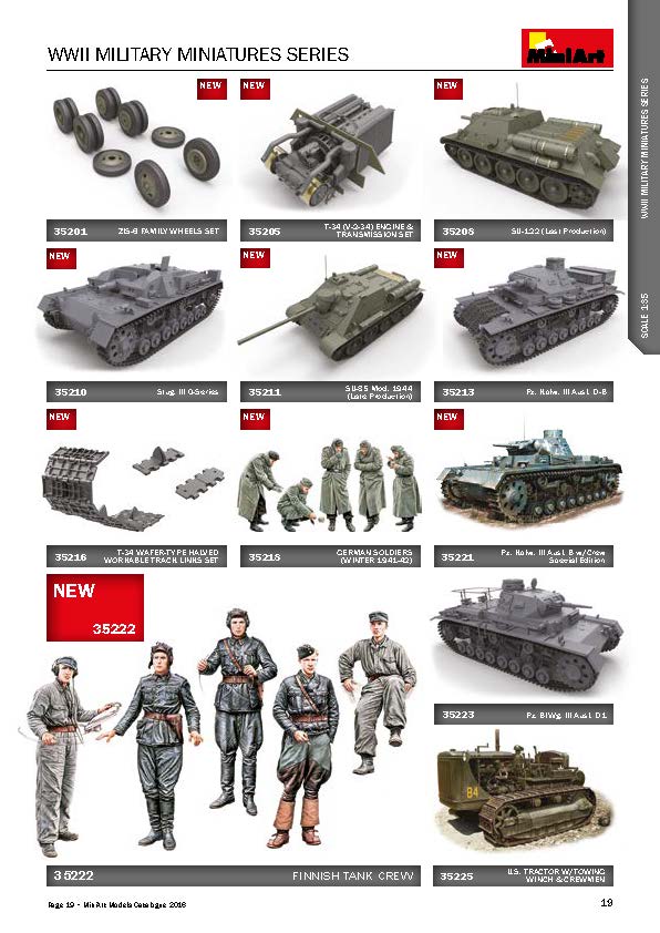 MiniArt 2016 Catalog Page 19