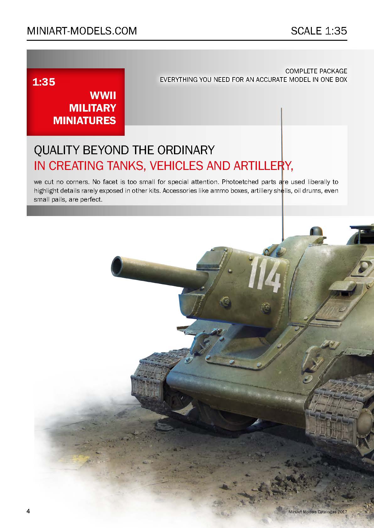 MiniArt 2017 Catalog Page 4