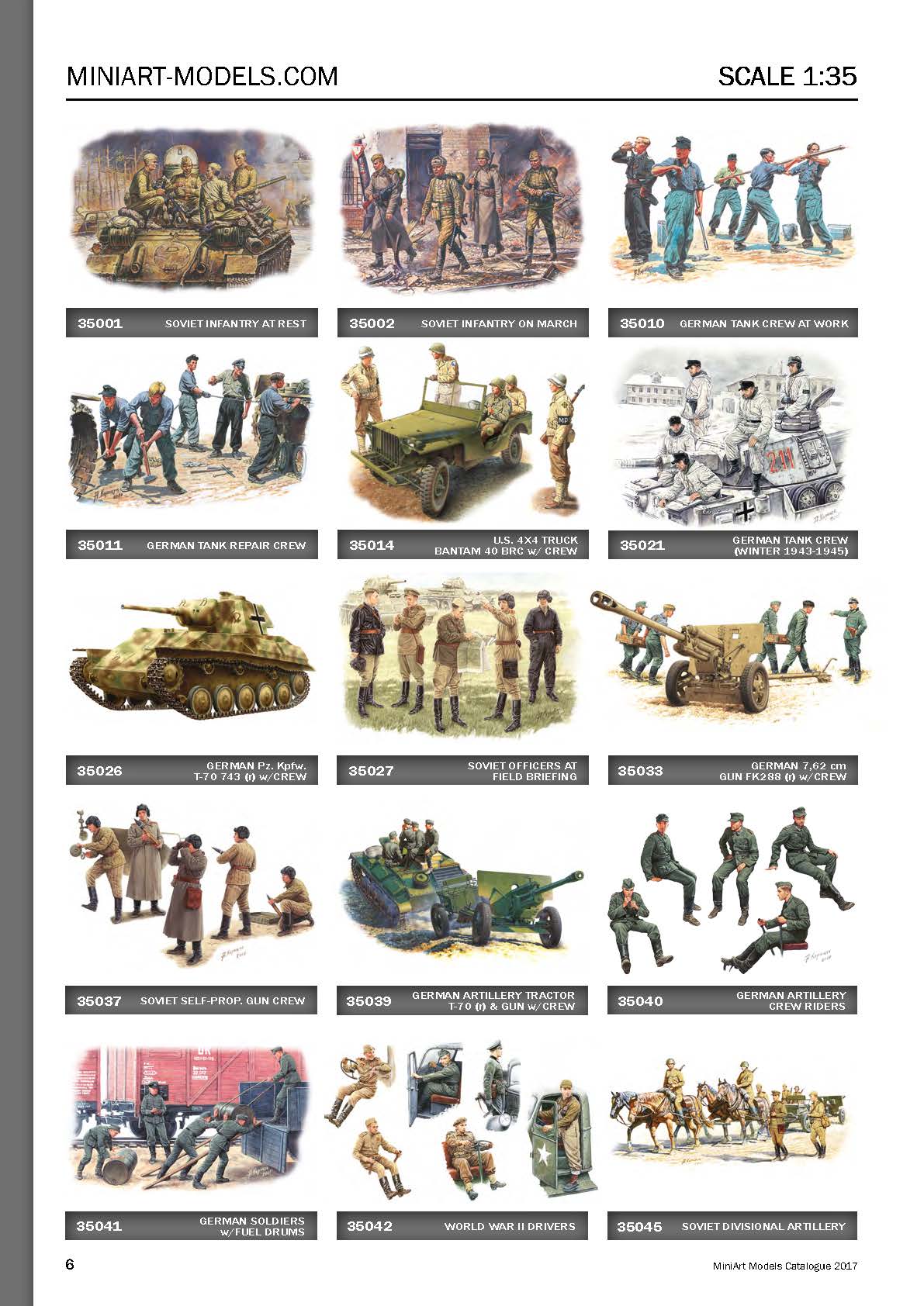 MiniArt 2017 Catalog Page 6
