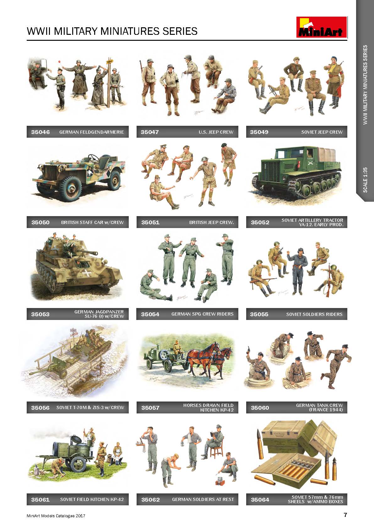 MiniArt 2017 Catalog Page 7
