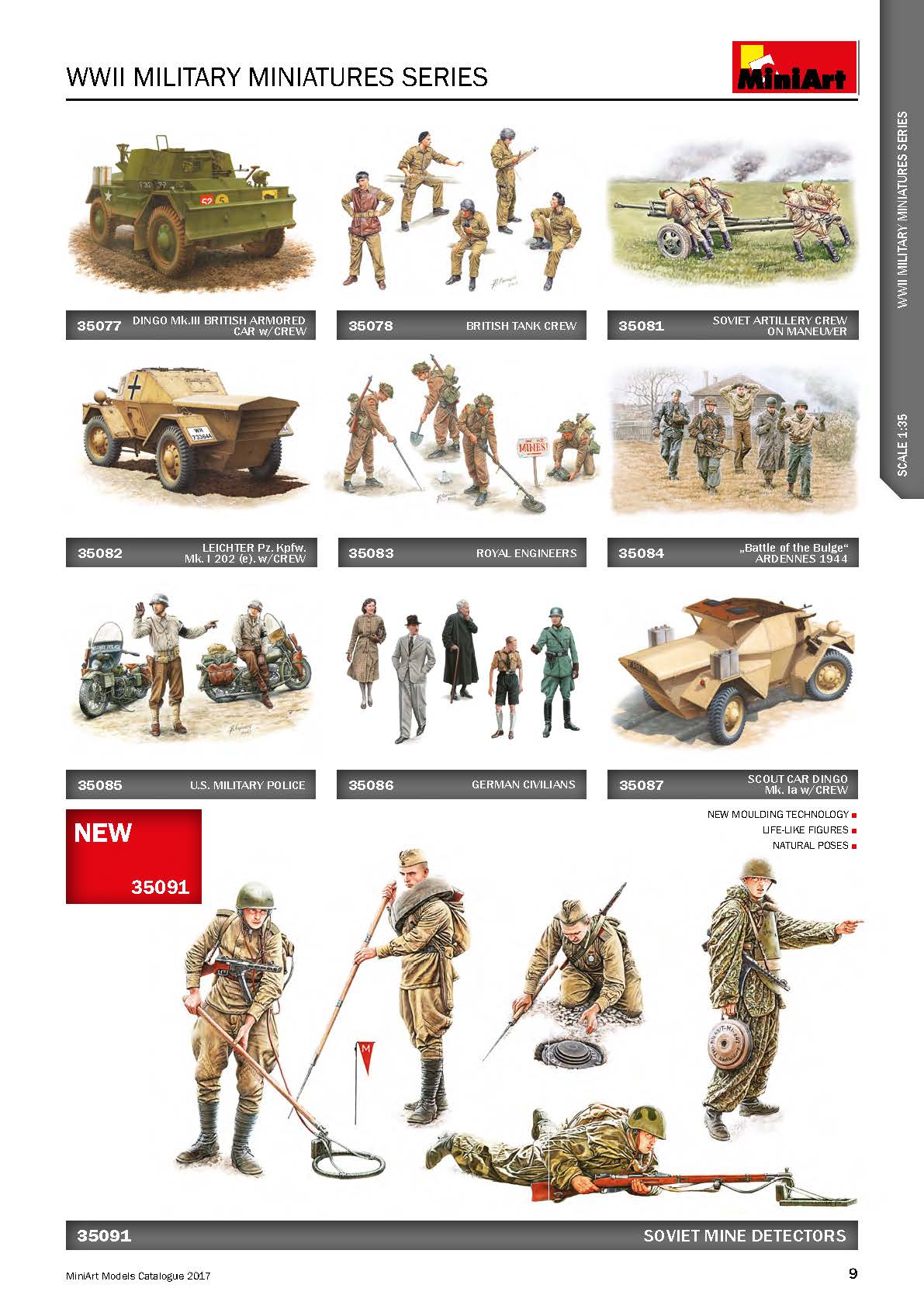 MiniArt 2017 Catalog Page 9