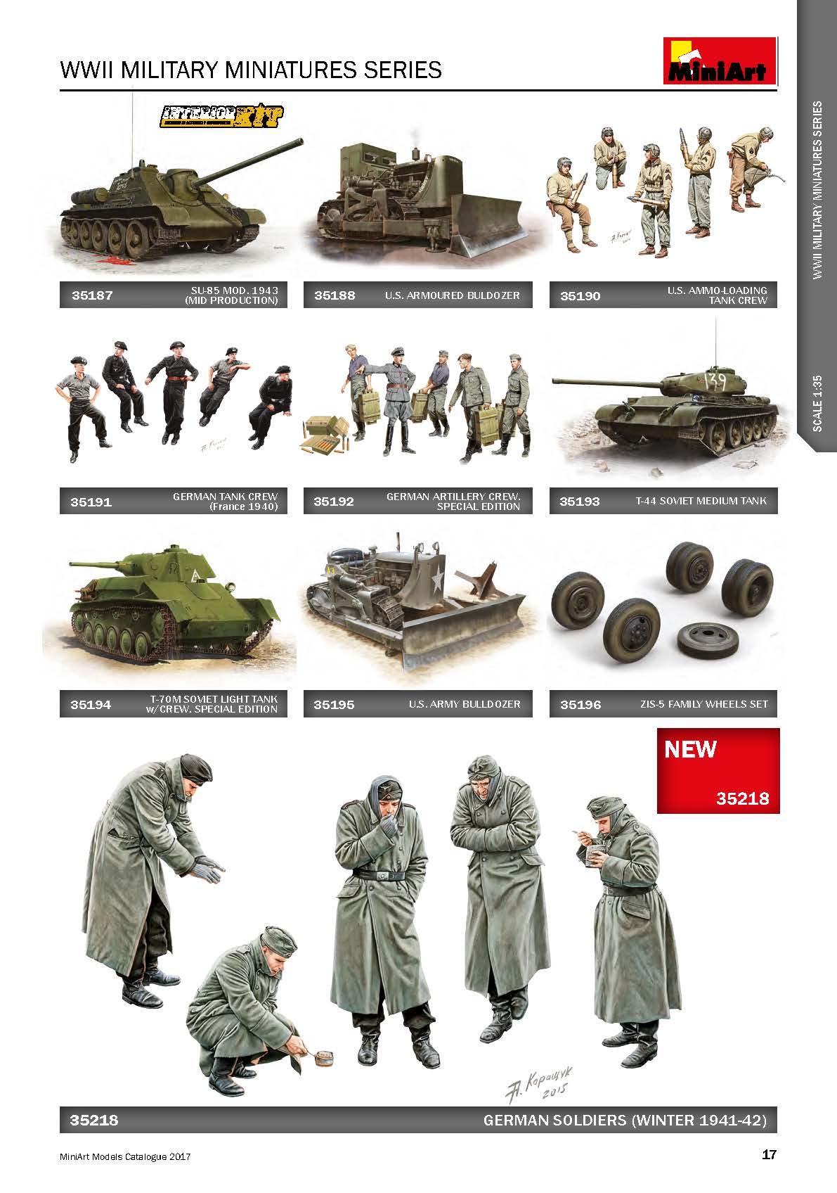 MiniArt 2017 Catalog Page 17