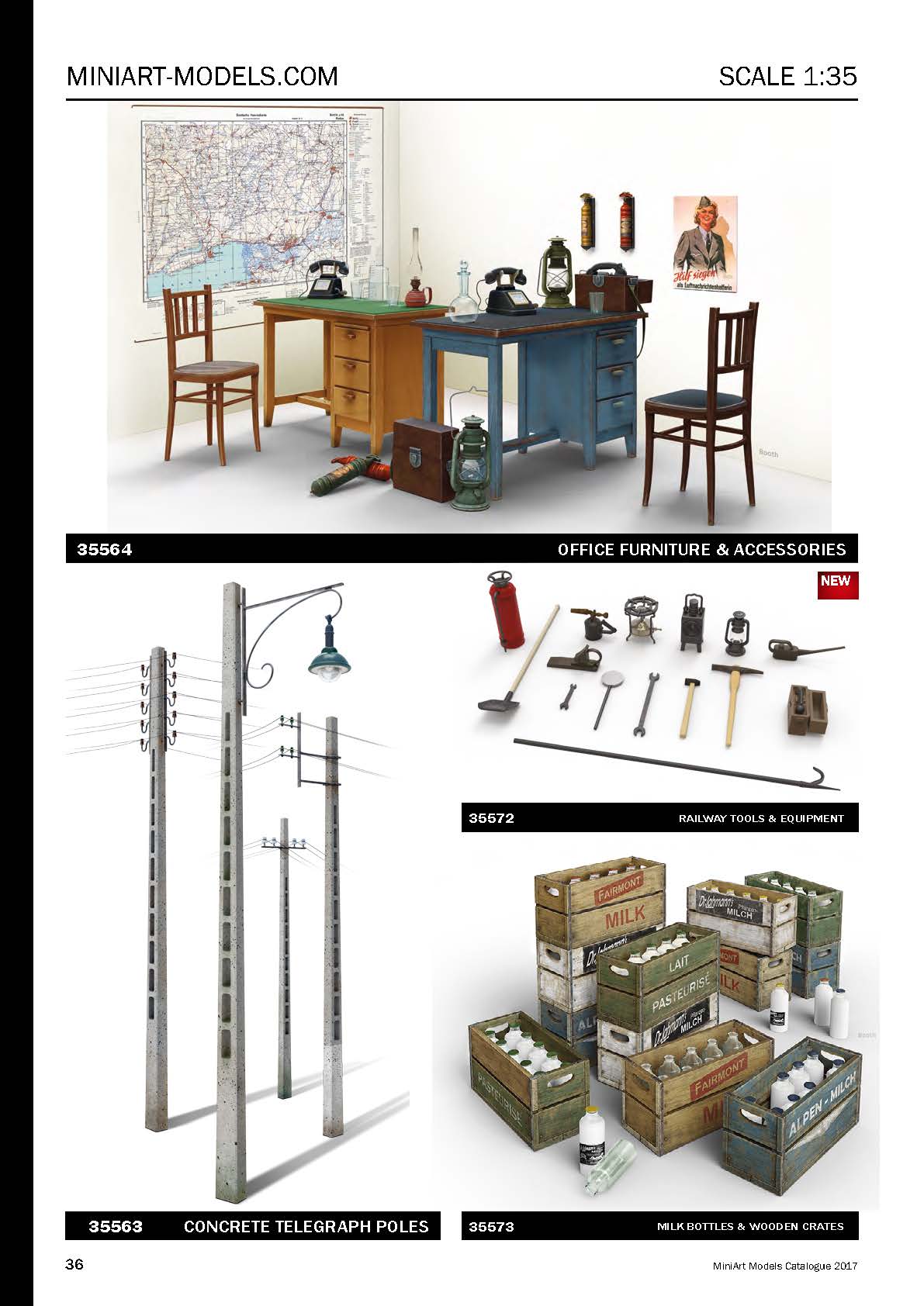 MiniArt 2017 Catalog Page 36