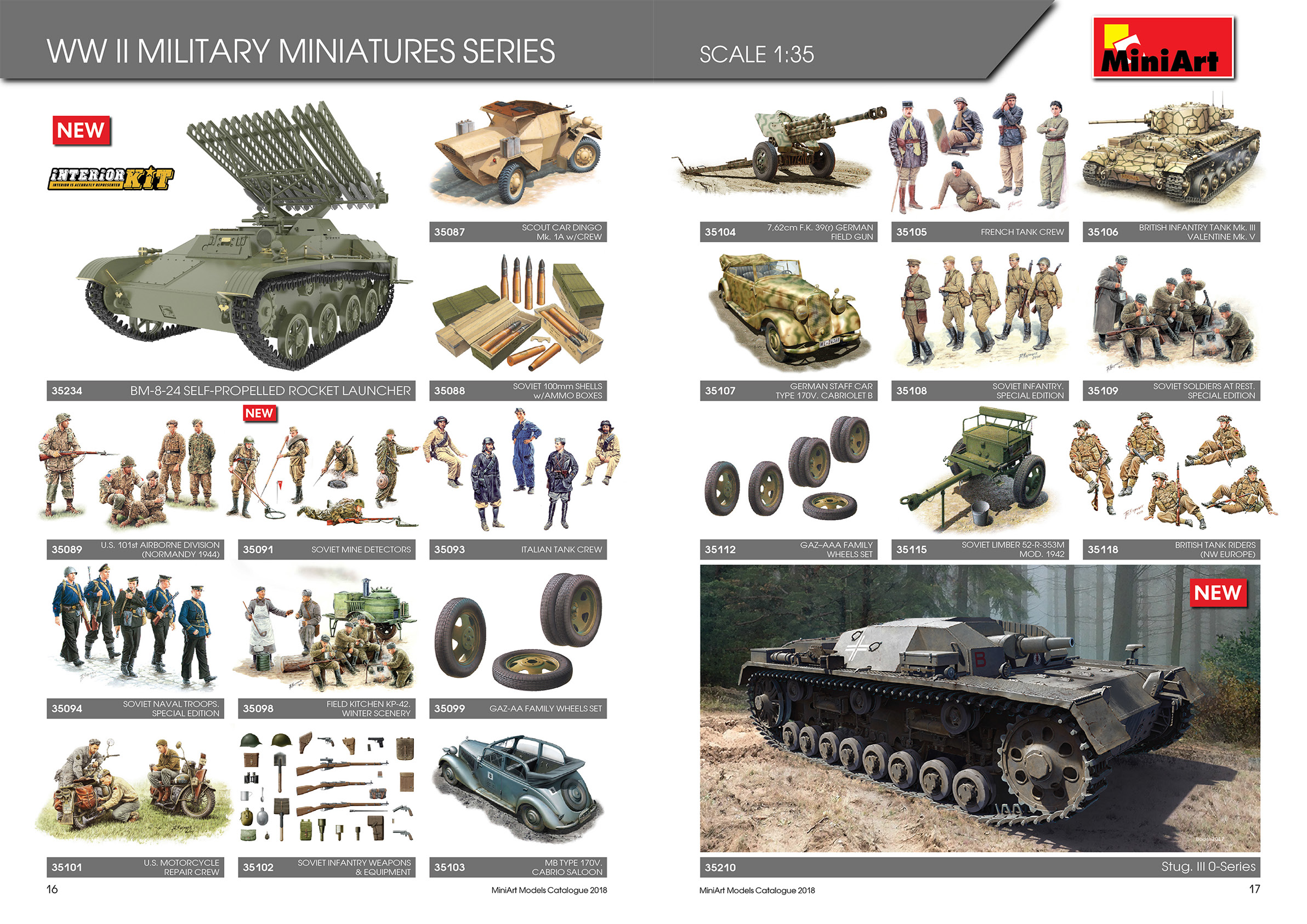 MiniArt 2018 Catalog Page 9