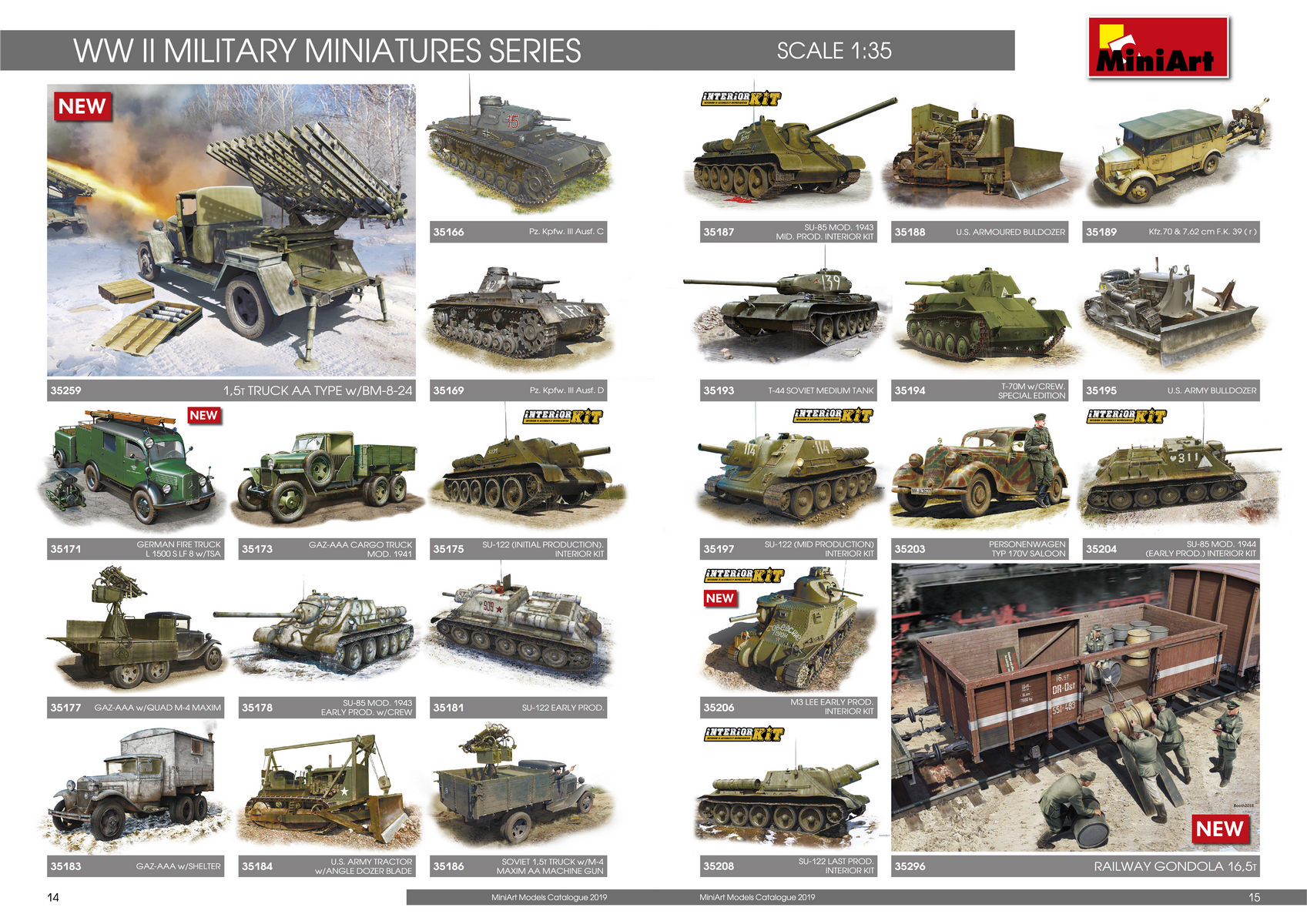 MiniArt 2019 Catalog Page 8