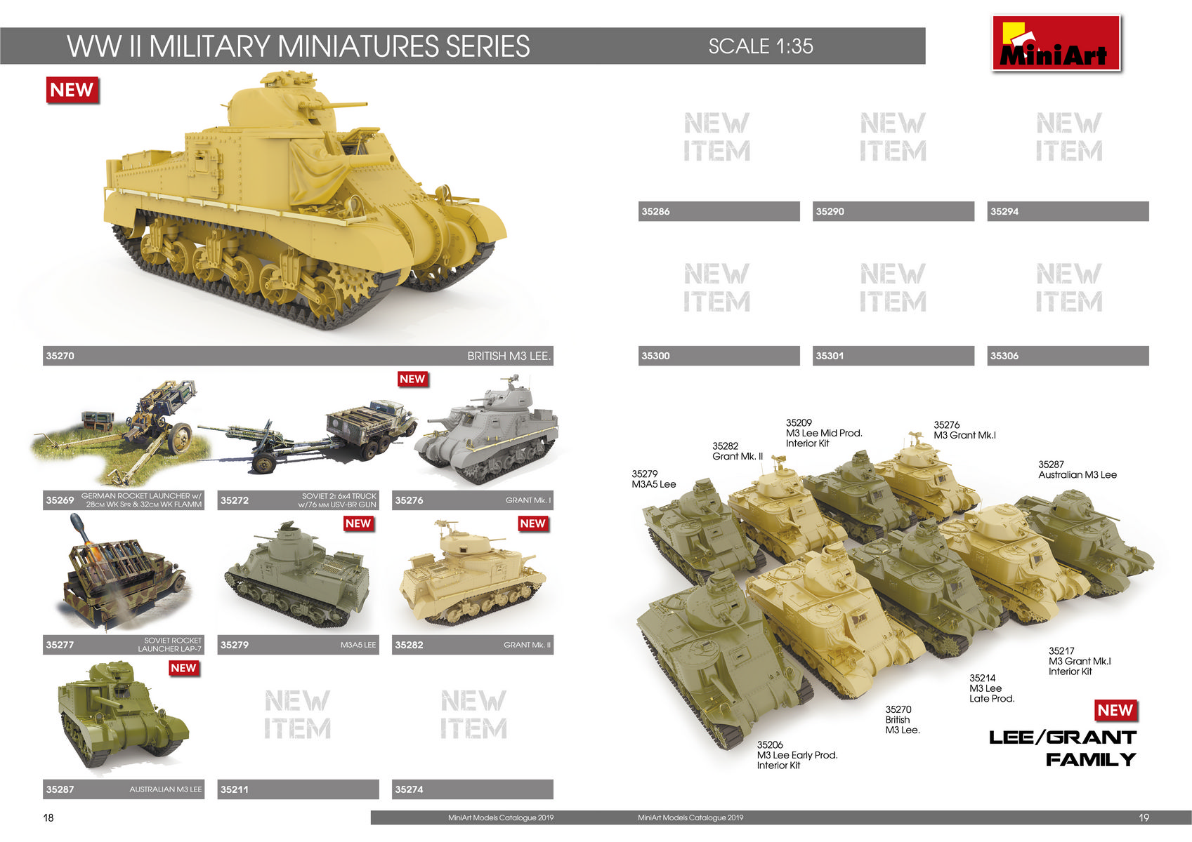 MiniArt 2019 Catalog Page 10