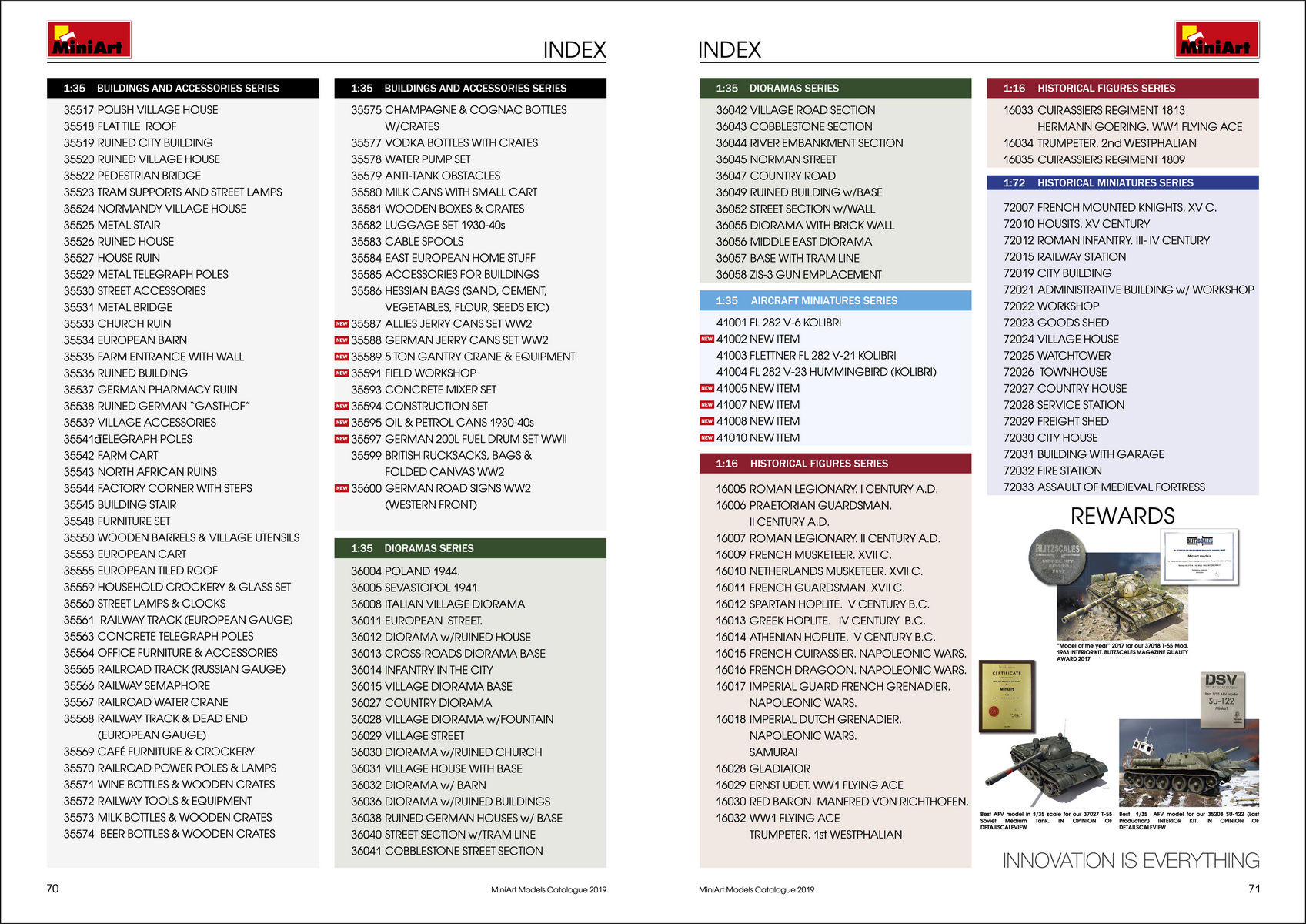 MiniArt 2019 Catalog Page 36