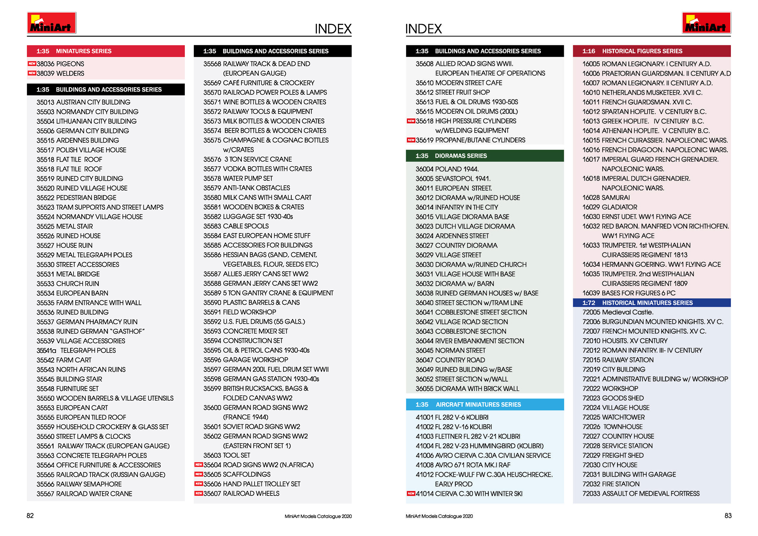 MiniArt 2020 Catalog Page 42