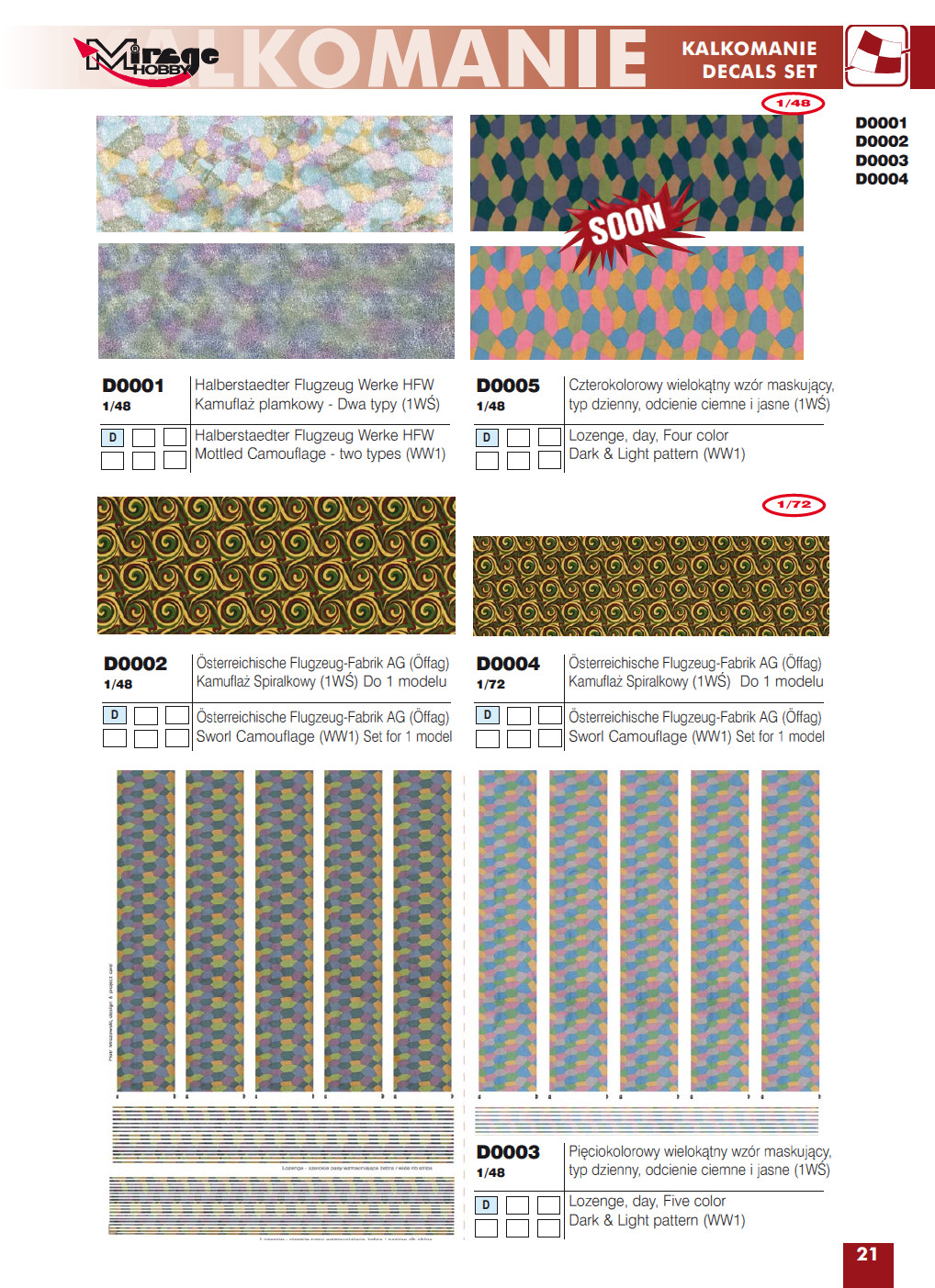 Mirage Hobby 2014 Catalog Page 23